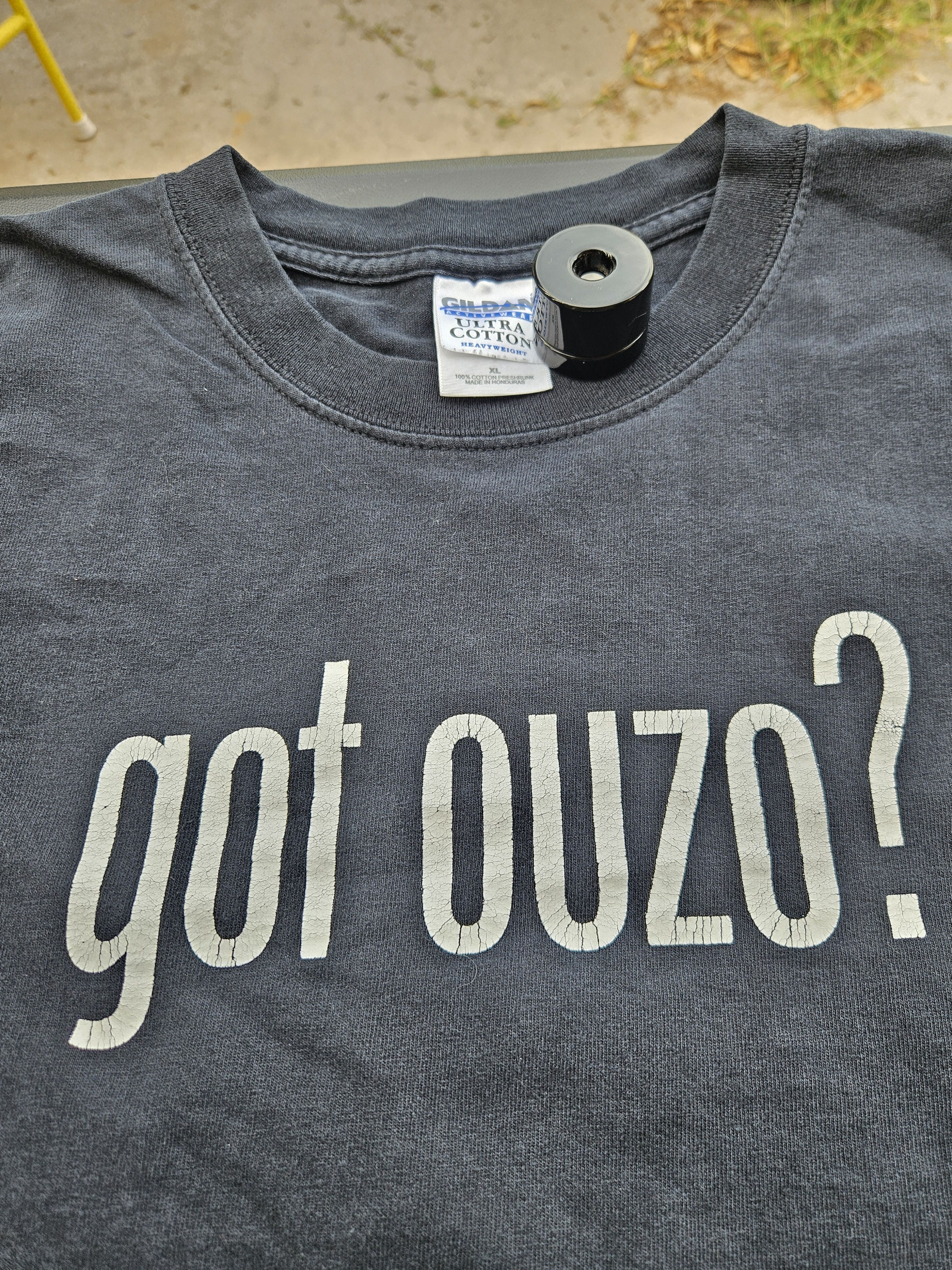 Gildan Got Ouzo Y2K Vintage Liquor Gildan Gag Tee Size US XL / EU 56 / 4 - 2 Thumbnail