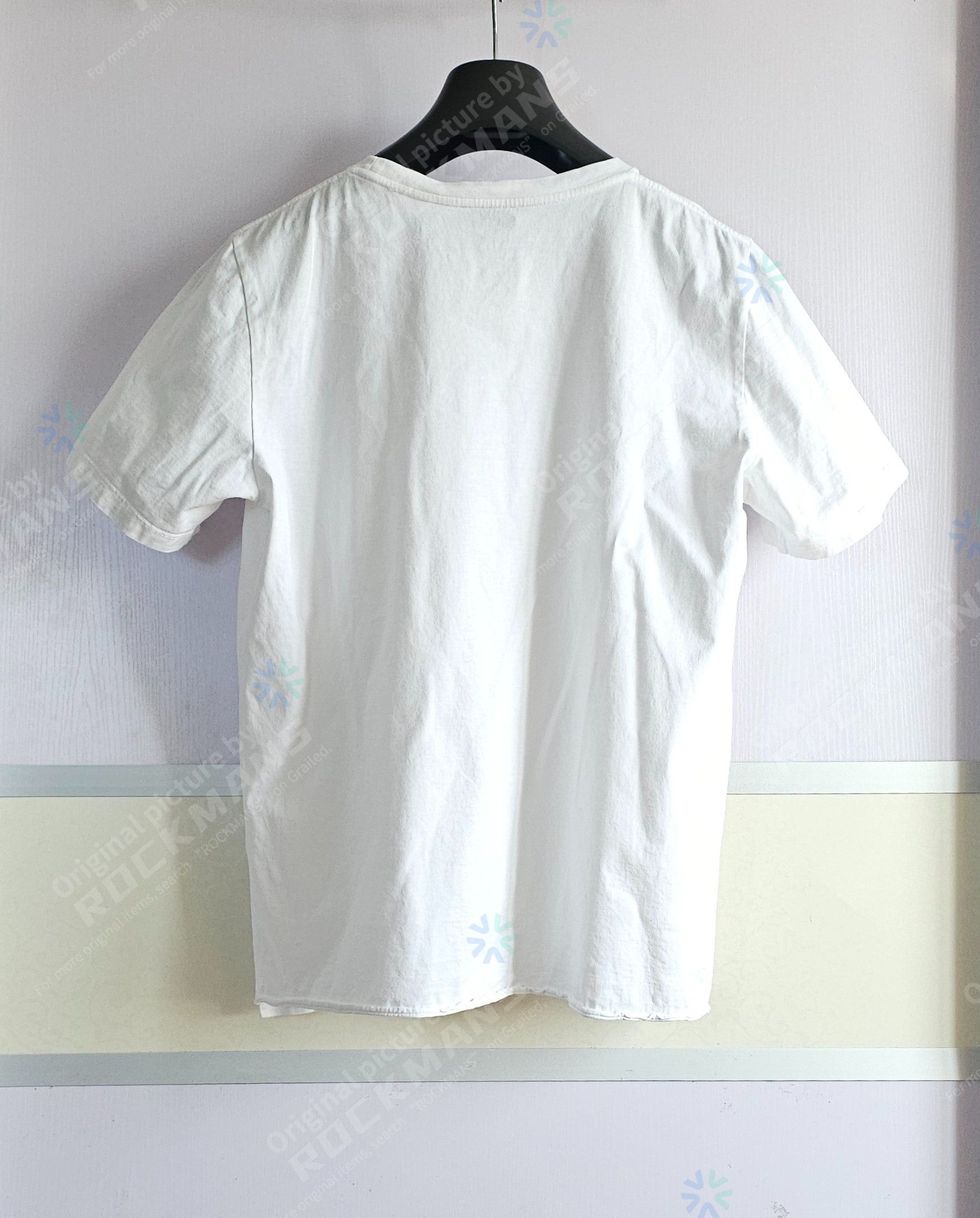 Saint Laurent Paris Saint Laurent logo-print T-shirt White Size L Size US L / EU 52-54 / 3 - 4 Thumbnail