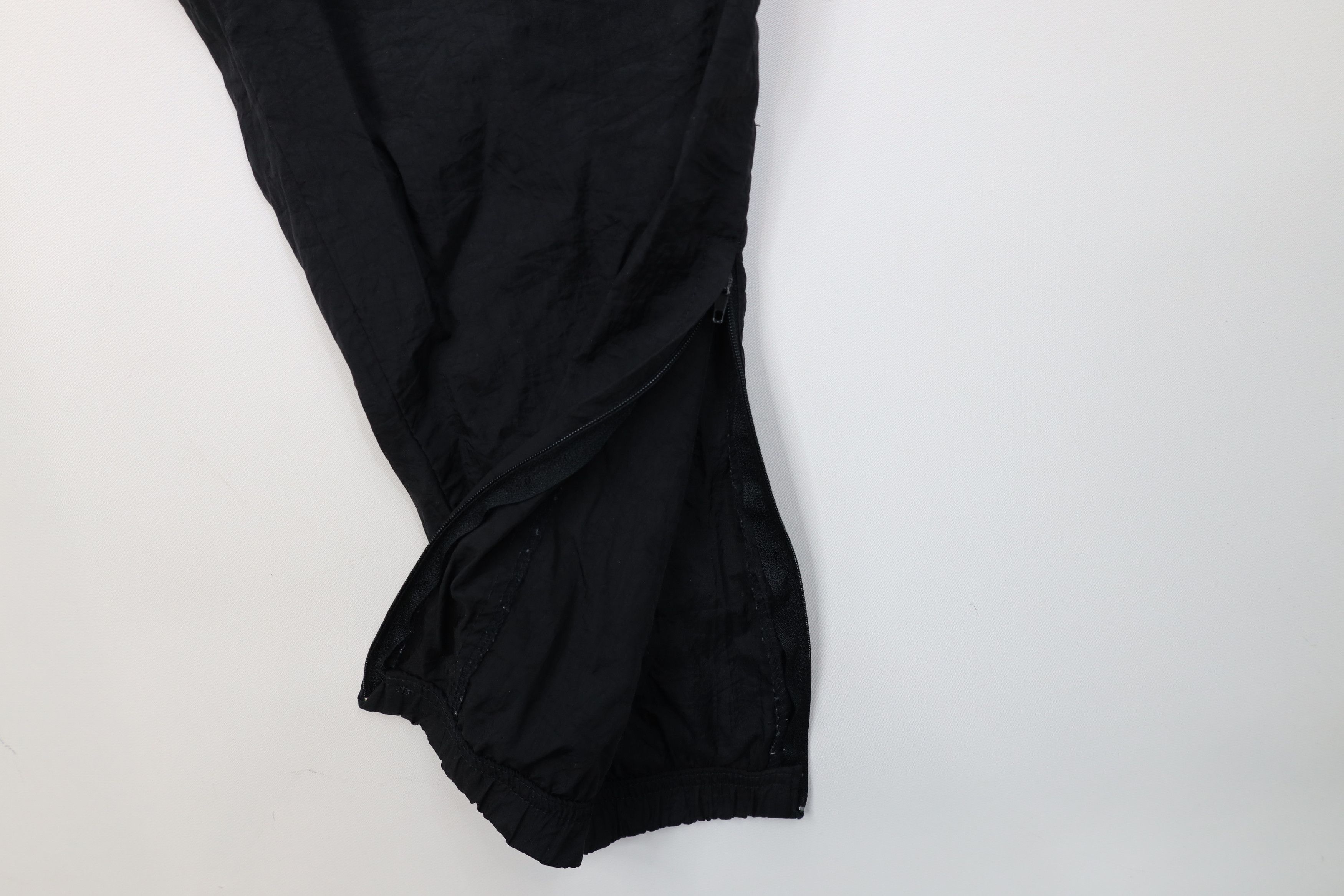 Reebok Vintage 90s Reebok Windbreaker Joggers Pants Black Nylon Size US 36 / EU 52 - 5 Thumbnail