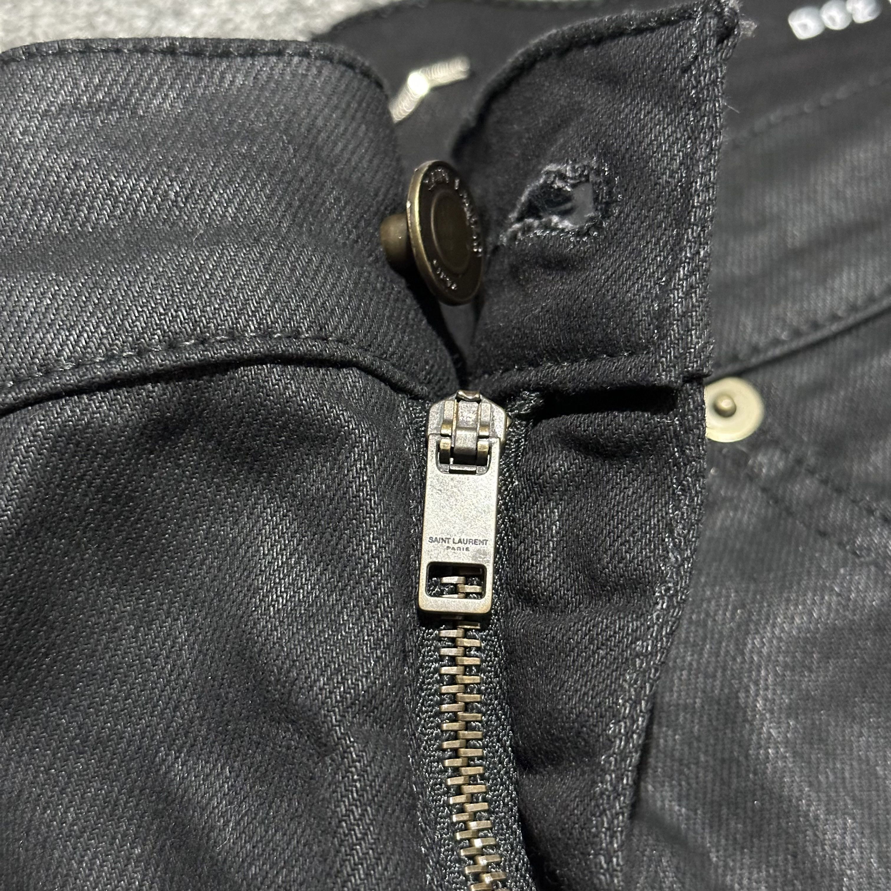 Jean × Saint Laurent Paris Saint Laurent Jeans Size US 32 / EU 48 - 9 Thumbnail