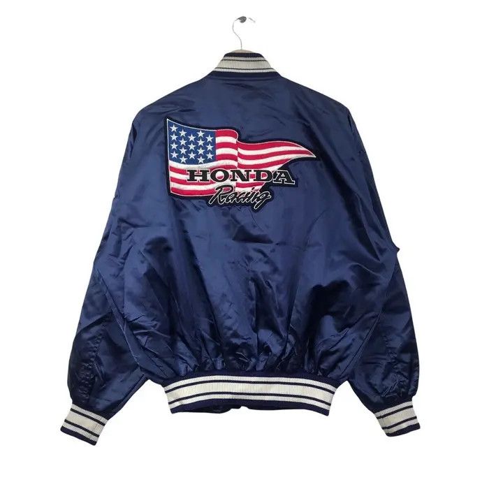 Honda Vtg HONDA COLLECTION RACING Team Motorsports Sukajan Jacket Size US M / EU 48-50 / 2 - 5 Thumbnail
