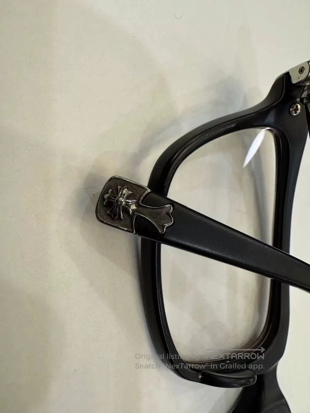Chrome Hearts Chrome Hearts Cross Design Glasses. Size ONE SIZE - 4 Thumbnail
