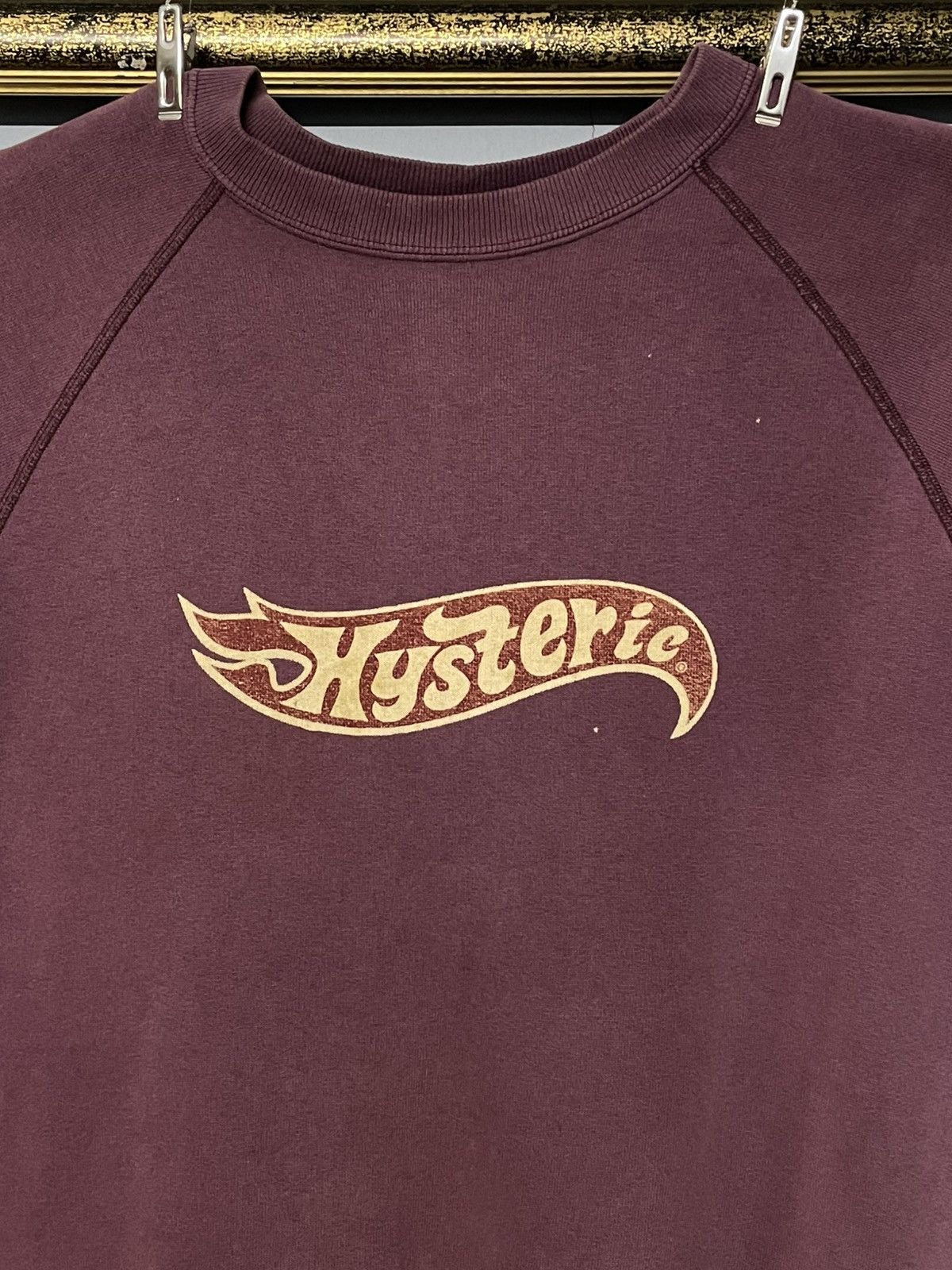 Hysteric Glamour 90s Og Hysteric Glamour Flame Retro Script Font Sweatshirt Size US M / EU 48-50 / 2 - 3 Thumbnail