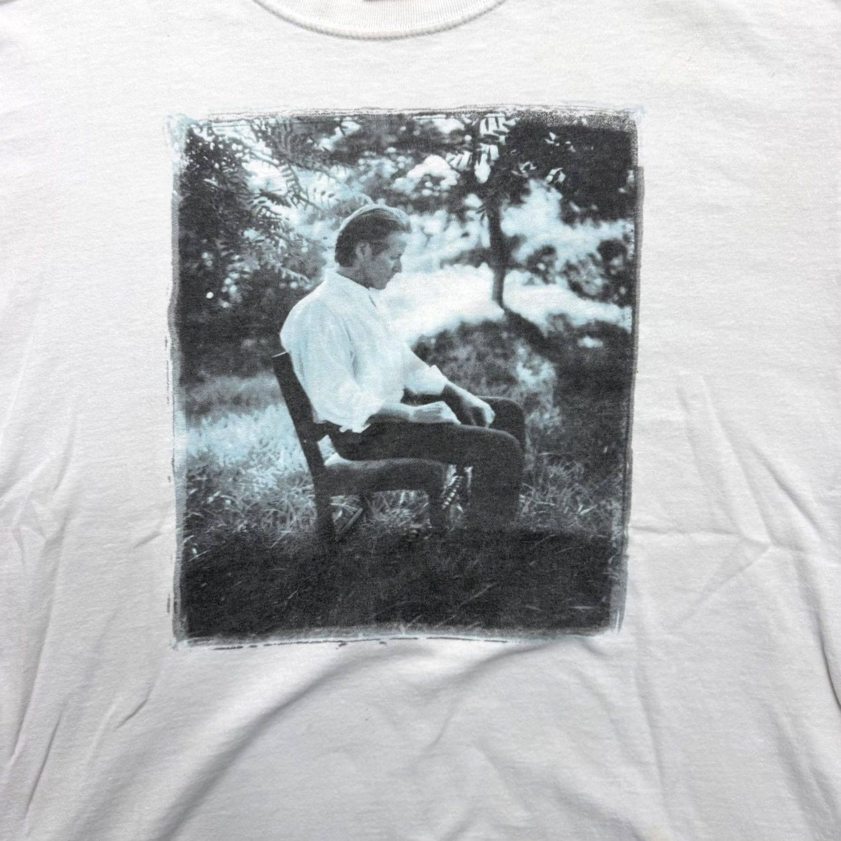 Anvil VINTAGE Don Henley Shirt Mens XL White Inside Job 2000 Tour Anvil Graphic Tee Size US XL / EU 56 / 4 - 2 Thumbnail