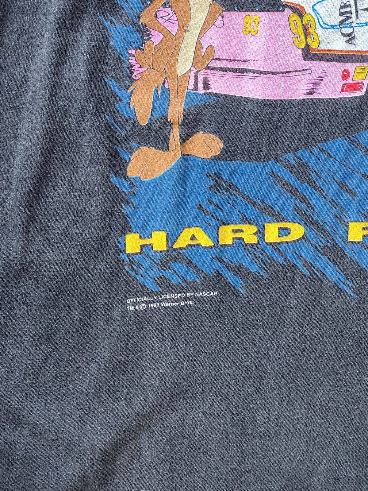 NASCAR Vintage 1993 NASCAR Team Coyote Looney Tunes Hard Racing XL Size US XL / EU 56 / 4 - 5 Thumbnail