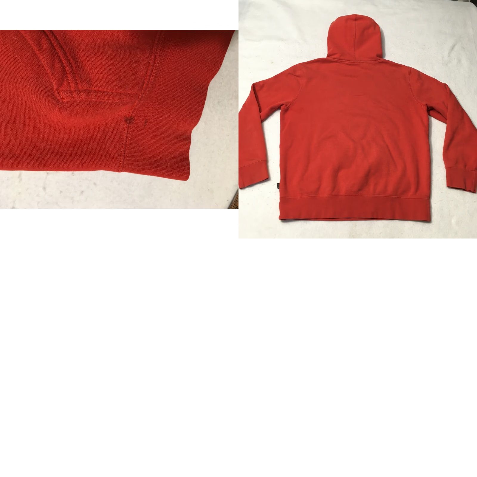 Huf VINTAGE HUF Hoodie Adult L Red Logo Sweatshirt Sweater Skater Size US L / EU 52-54 / 3 - 9 Thumbnail
