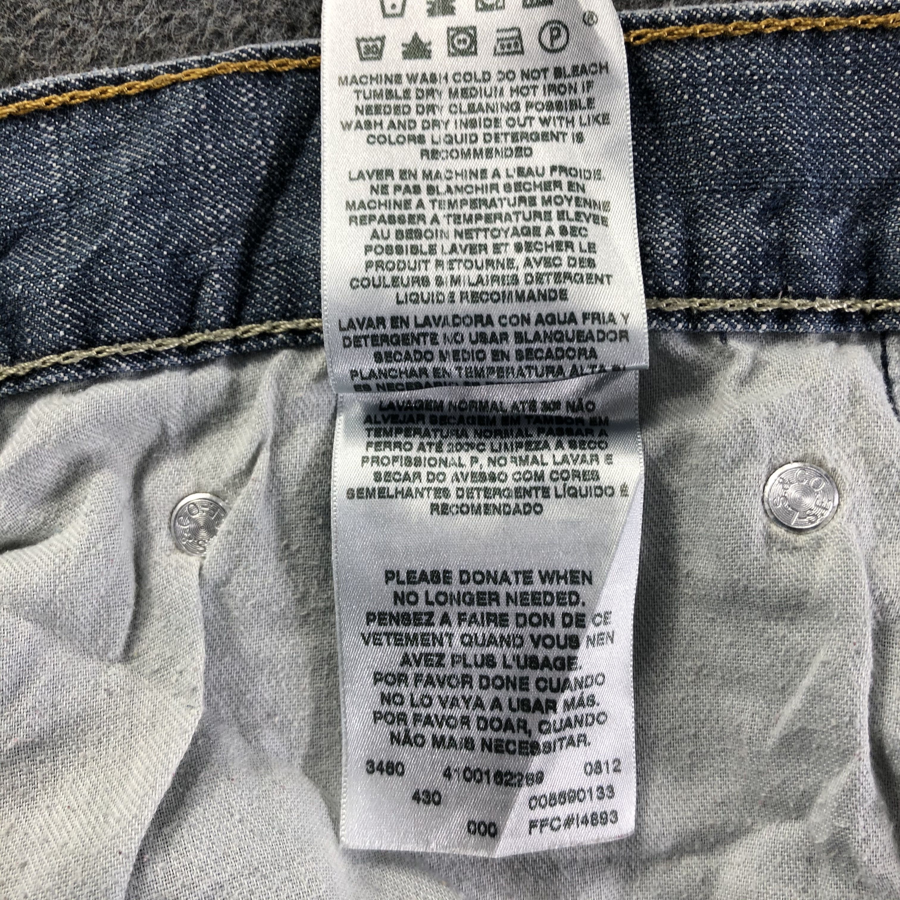 Levi's Vintage Levis 569 Jeans-J4343 Size US 41 - 12 Thumbnail