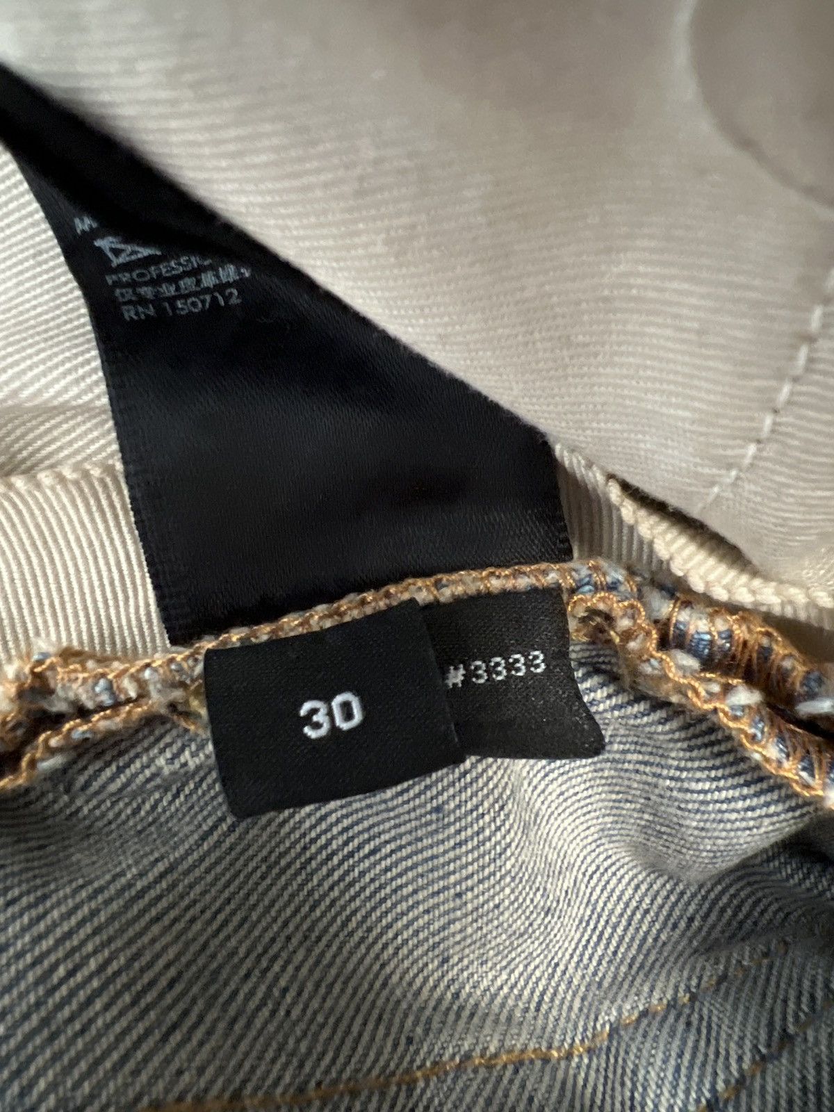 Amiri Amiri Appliqué Camo Logo Jeans Size US 30 / EU 46 - 11 Thumbnail
