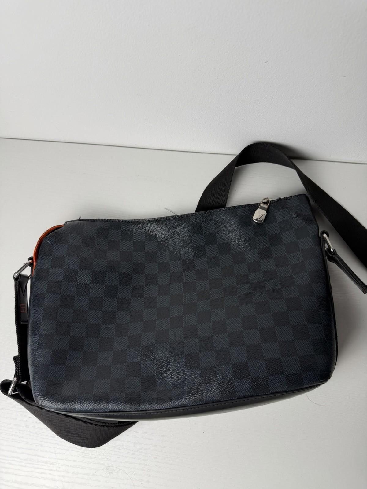 Louis Vuitton Louis Vuitton Damier Cobalt Messenger Bag Orange LV Size ONE SIZE - 5 Thumbnail
