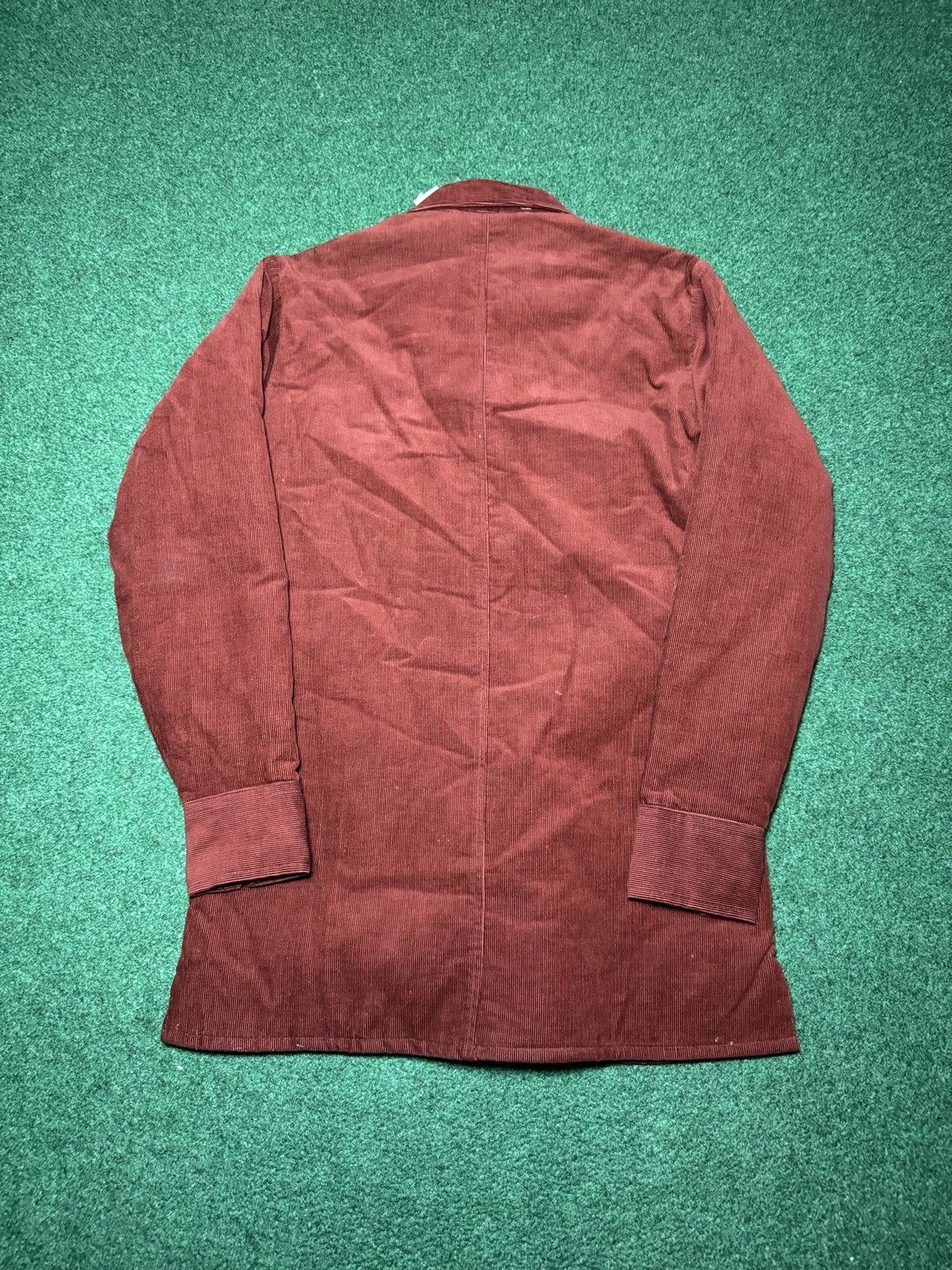 Vintage Vintage 80s Corduroy Button Down Quilted Small 20x30 Shirt Size US S / EU 44-46 / 1 - 5 Thumbnail