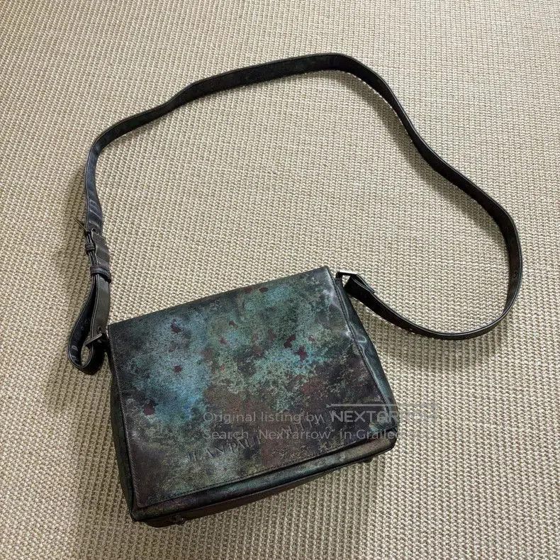 Jean Paul Gaultier Jean Paul Gaultier mottled messenger bag. Size ONE SIZE - 1 Thumbnail