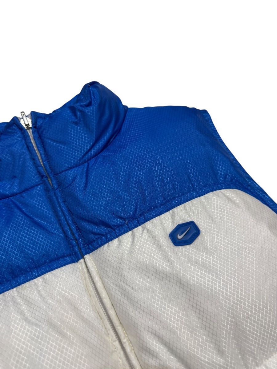 Nike × Vintage Vintage Nike Down Puffer Vest Jacket Drill Y2K Size US S / EU 44-46 / 1 - 2 Thumbnail