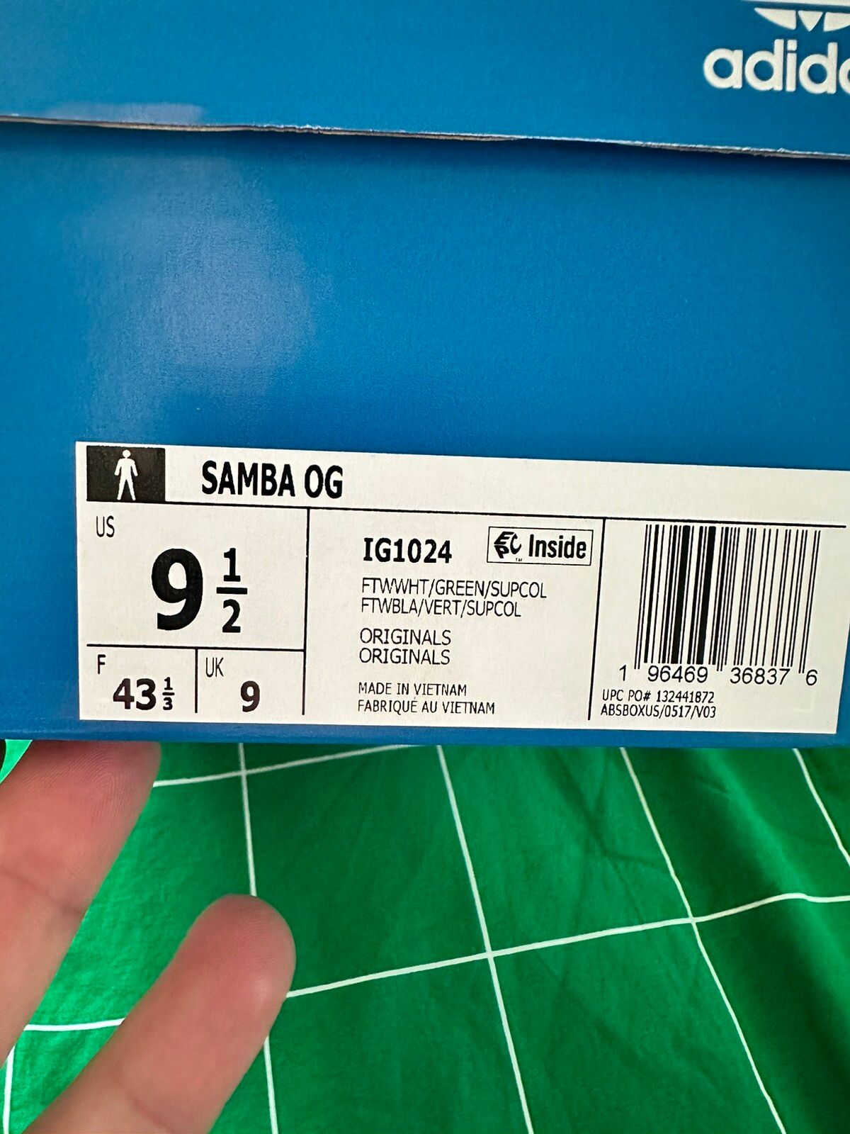 Adidas Adidas samba og Size US 9.5 / EU 42-43 - 4 Preview