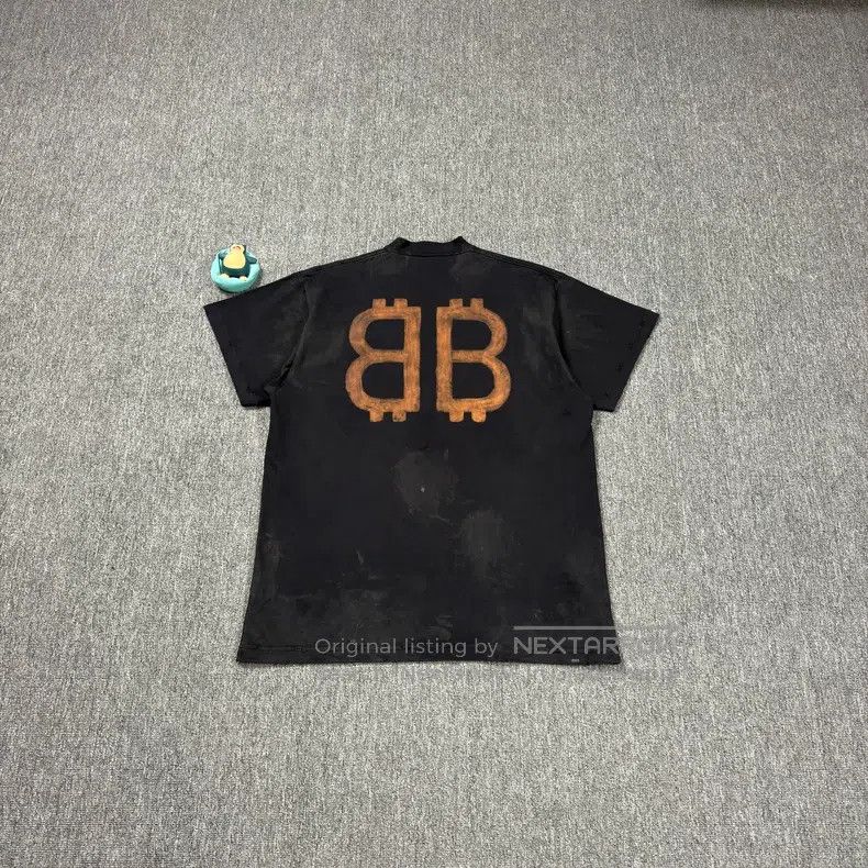 Balenciaga Balenciaga Black pitbull short-sleeve Size US S / EU 44-46 / 1 - 7 Thumbnail
