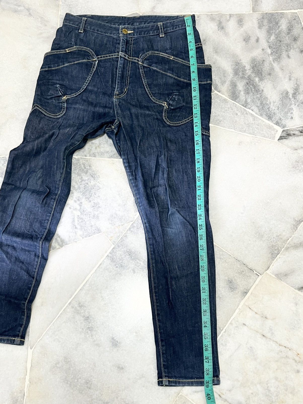 mercibeaucoup Mercibeaucoup by Issey Miyake drop crotch denim Jeans Size US 30 / EU 46 - 18 Thumbnail