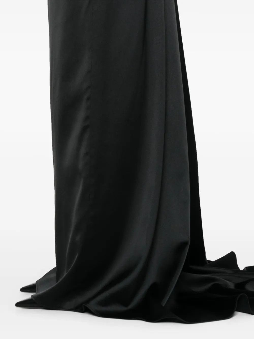 Balenciaga o1y0625 Maxi Skirt in Black Size 28" / US 6 / IT 42 - 2 Thumbnail