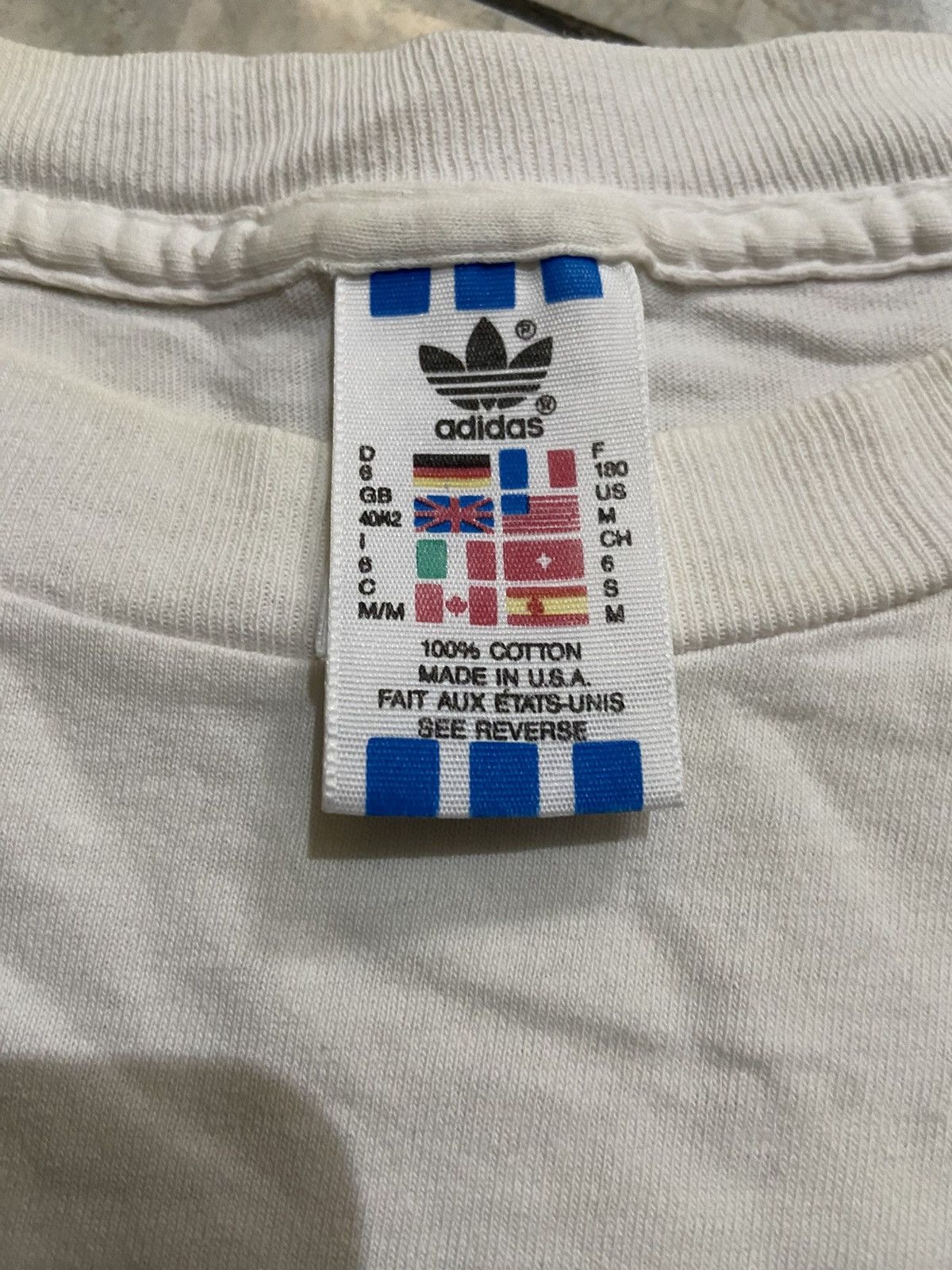 Adidas × Vintage Vintage Adidas Soccer Size US L / EU 52-54 / 3 - 3 Thumbnail
