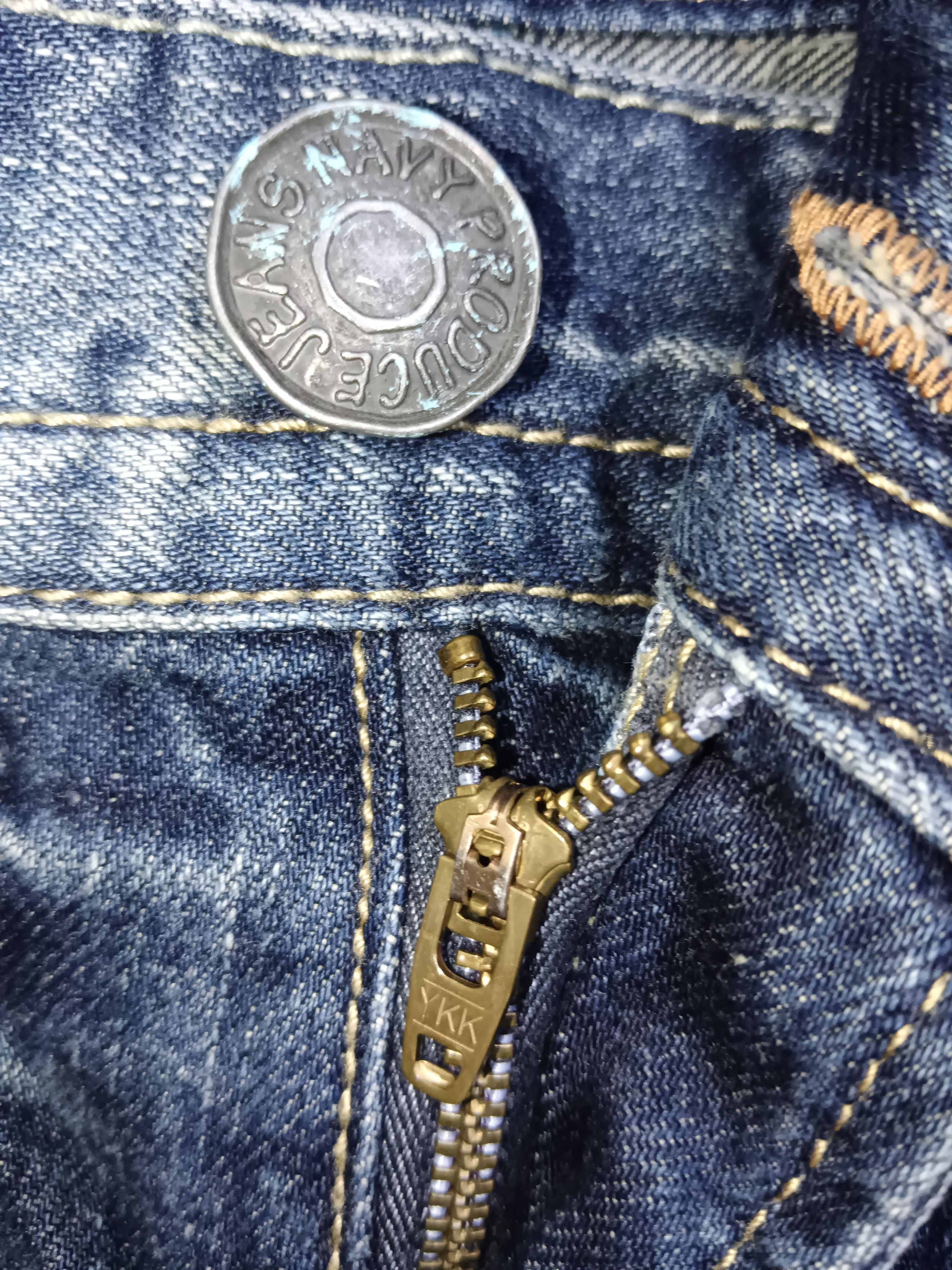 Naval Clothing Factory Navy Produce Flare Jeans Size US 28 / EU 44 - 9 Thumbnail