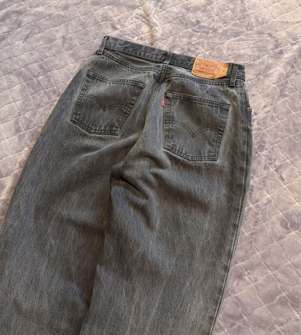 Levi's × Levi's Vintage Clothing × Vintage Vintage Levis 901 Dyed Denim Pants made in France Size US 32 / EU 48 - 4 Thumbnail