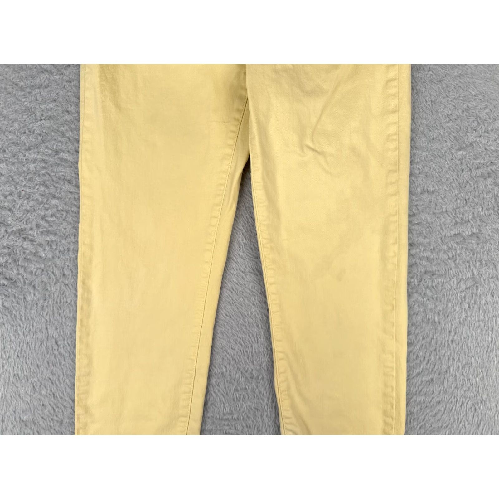 Buffalo David Bitton Buffalo Jeans Women's 4 Yellow Denim High Rise Ankle Skinny Size 27" / US 4 / IT 40 - 3 Thumbnail