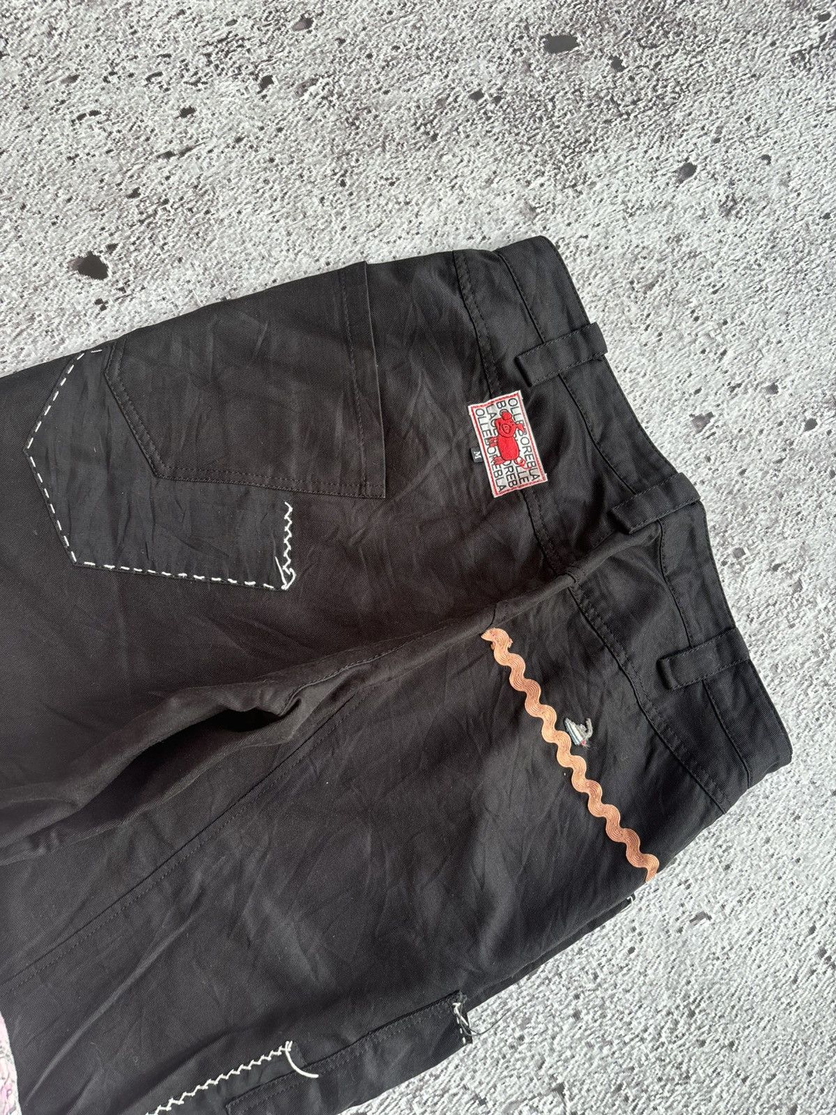 Hysteric Glamour Y2k Olleborebla bootcut black pants Size US 29 - 4 Thumbnail