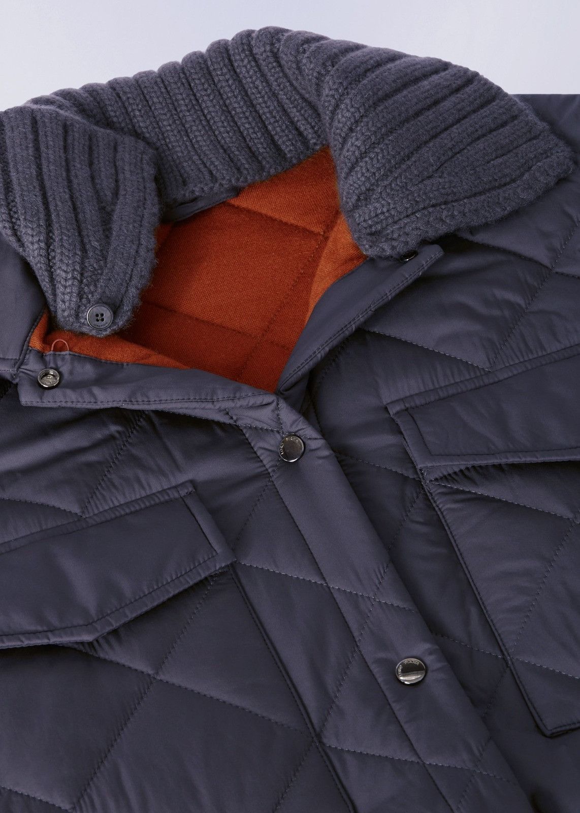 Loro Piana o1srvl11e0824 Rocar Superlight Nylon Jacket in Navy Blue Size XL / US 12-14 / IT 48-50 - 2 Thumbnail