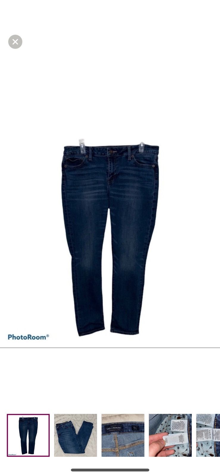 Lucky Brand Lucky brand Lolita skinny jeans size 12 Size 34" / US 12 / IT 48 - 1 Thumbnail