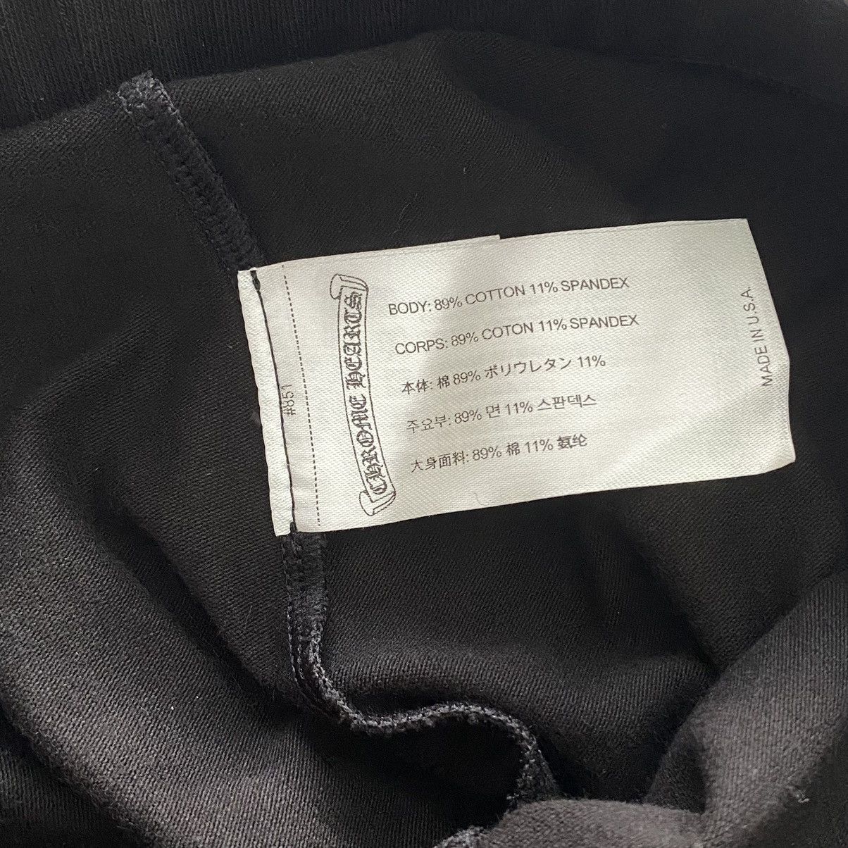 Chrome Hearts Chrome Hearts Scroll white print leggings black Size 25" / US 0 / IT 36 - 9 Thumbnail