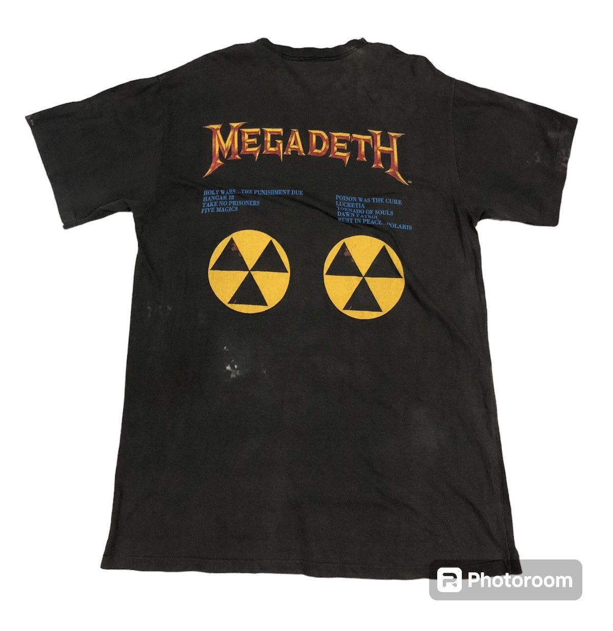 Band Tees × Megadeth × Vintage Vintage Megadeth 90s Tshirt Size US M / EU 48-50 / 2 - 2 Thumbnail