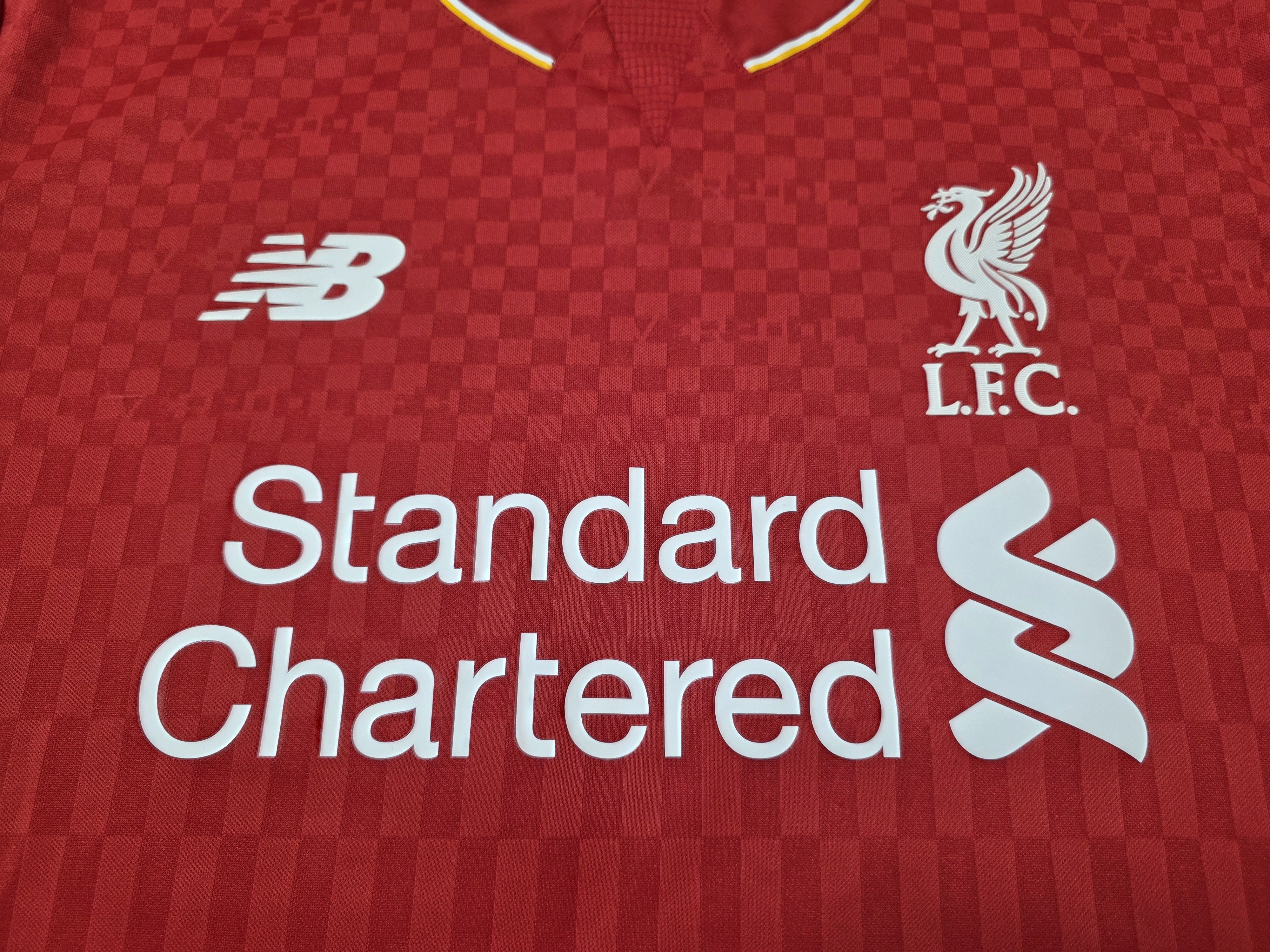 New Balance LIVERPOOL 2015 2016 HOME HENDERSON FOOTBALL SOCCER JERSEY Size US XL / EU 56 / 4 - 3 Thumbnail