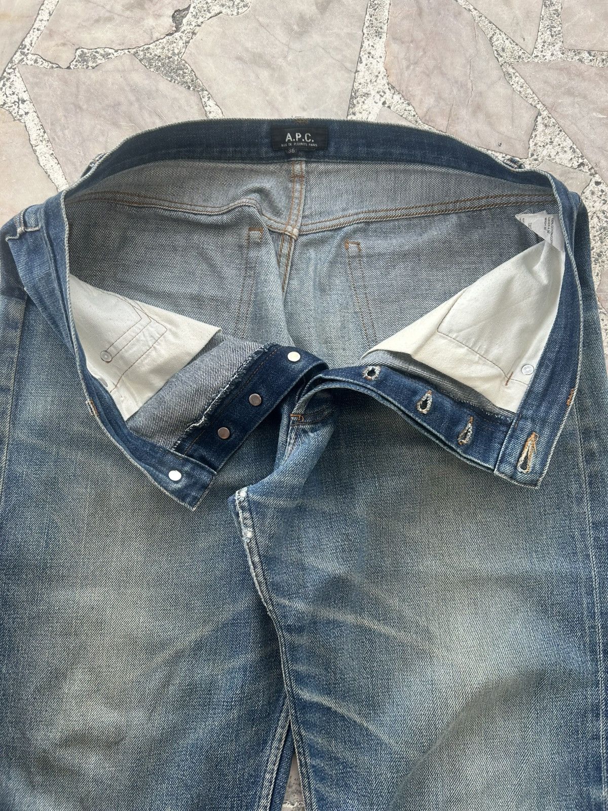 A.P.C. A.P.C Vintage Denim Jorts Selvedge Size US 36 / EU 52 - 6 Thumbnail