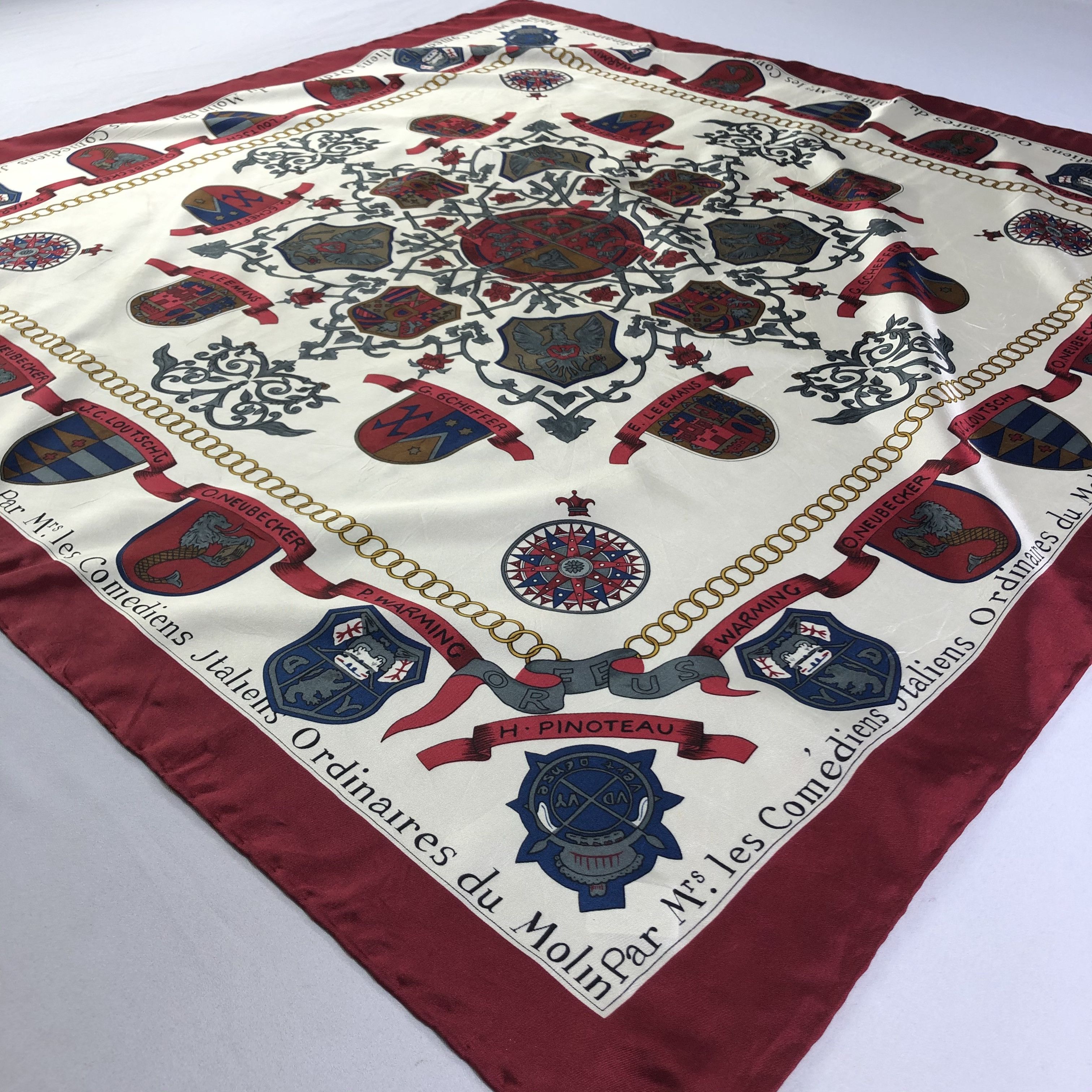 Vintage Vintage Silk Scarf Size ONE SIZE - 3 Thumbnail