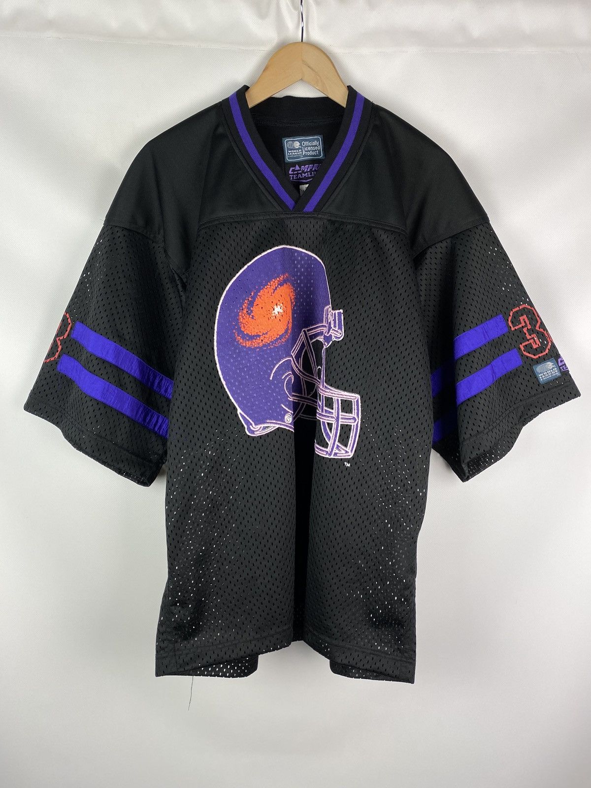NFL Campri Galaxy 33 Vintage NFL 1991 Football Jersey Shirt Size US L / EU 52-54 / 3 - 1 Thumbnail
