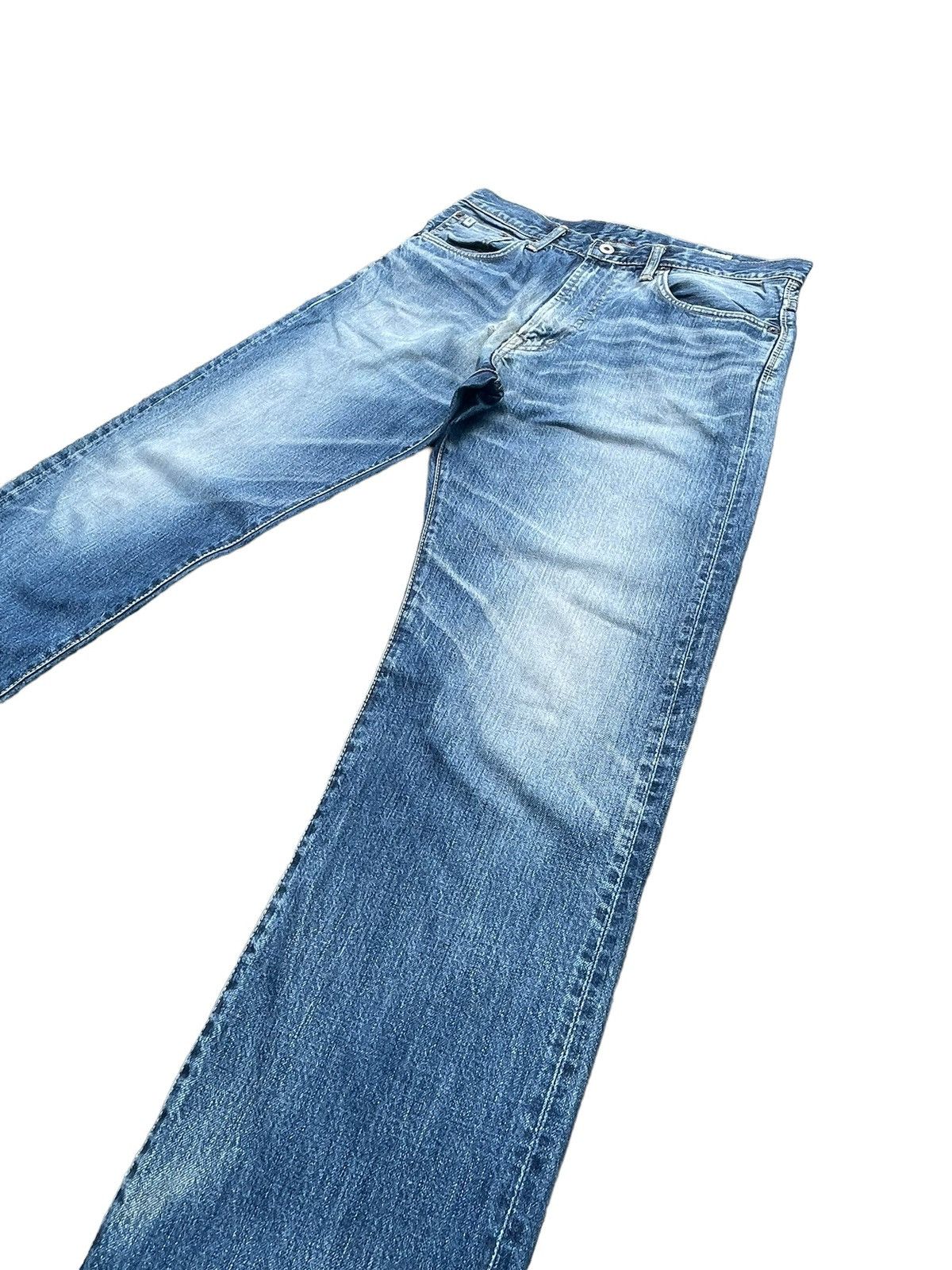 Edwin Vintage Edwin ED05 Faded Denim Size US 34 / EU 50 - 2 Thumbnail