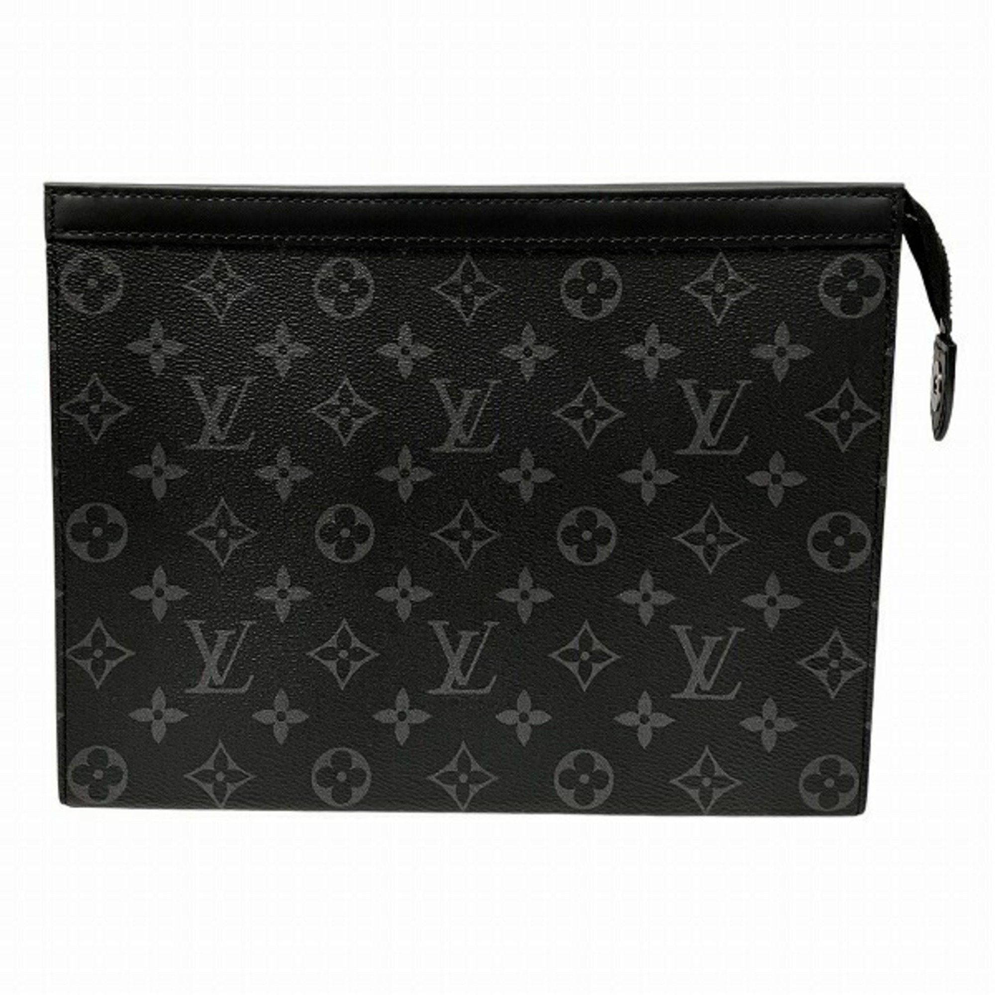 Louis Vuitton Louis Vuitton Monogram Eclipse Voyage MM M61692 Bag Clutch Men's Size ONE SIZE - 1 Thumbnail