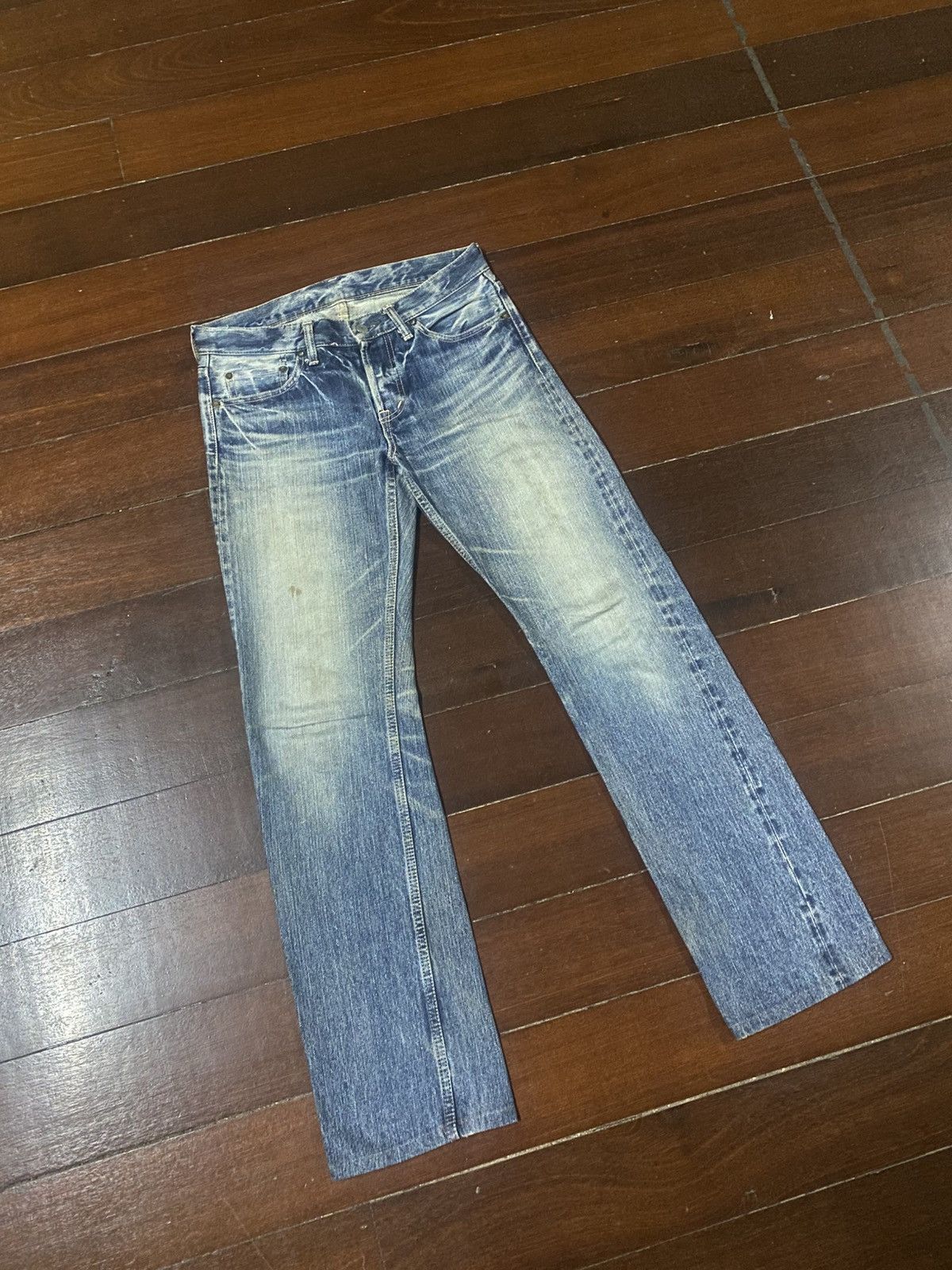 OMNIGOD Vintage omnigod mud wash flare selvedge jeans Size US 31 - 2 Thumbnail