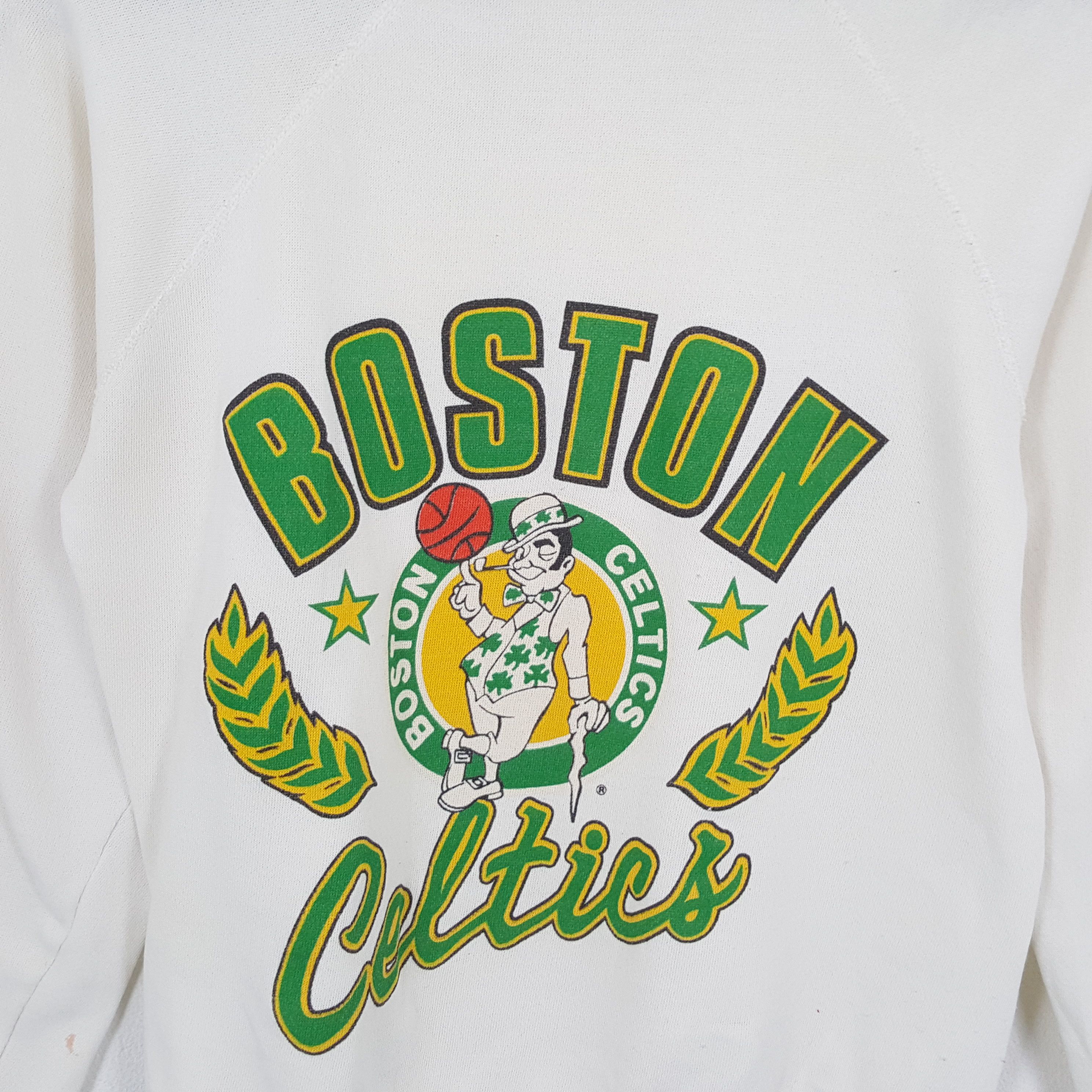 NBA × Vintage BOSTON CELTICS Basketball Team Vintage Sweatshirt Size US S / EU 44-46 / 1 - 2 Thumbnail