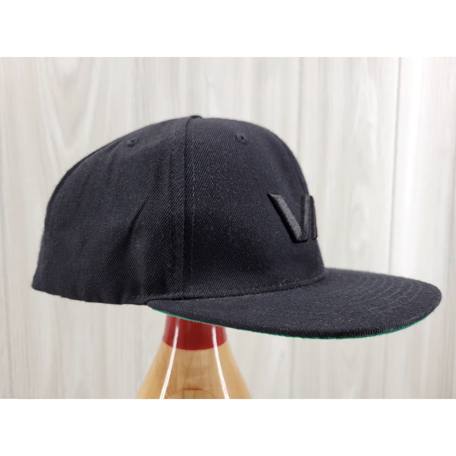 RVCA RVCA Hat Cap Black Snapback Men Adjustable Black Snapback Cap Size ONE SIZE - 4 Thumbnail