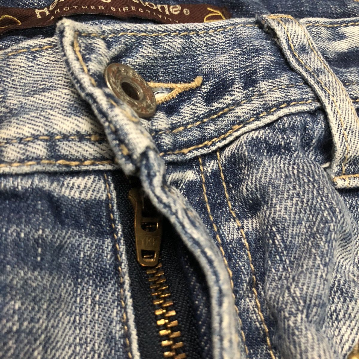 If Six Was Nine × Japanese Brand × Le Grande Bleu (L.G.B.) VINTAGE JAPANESE BRAND HERITAGE STONE DENIM JEANS Size US 32 / EU 48 - 12 Thumbnail