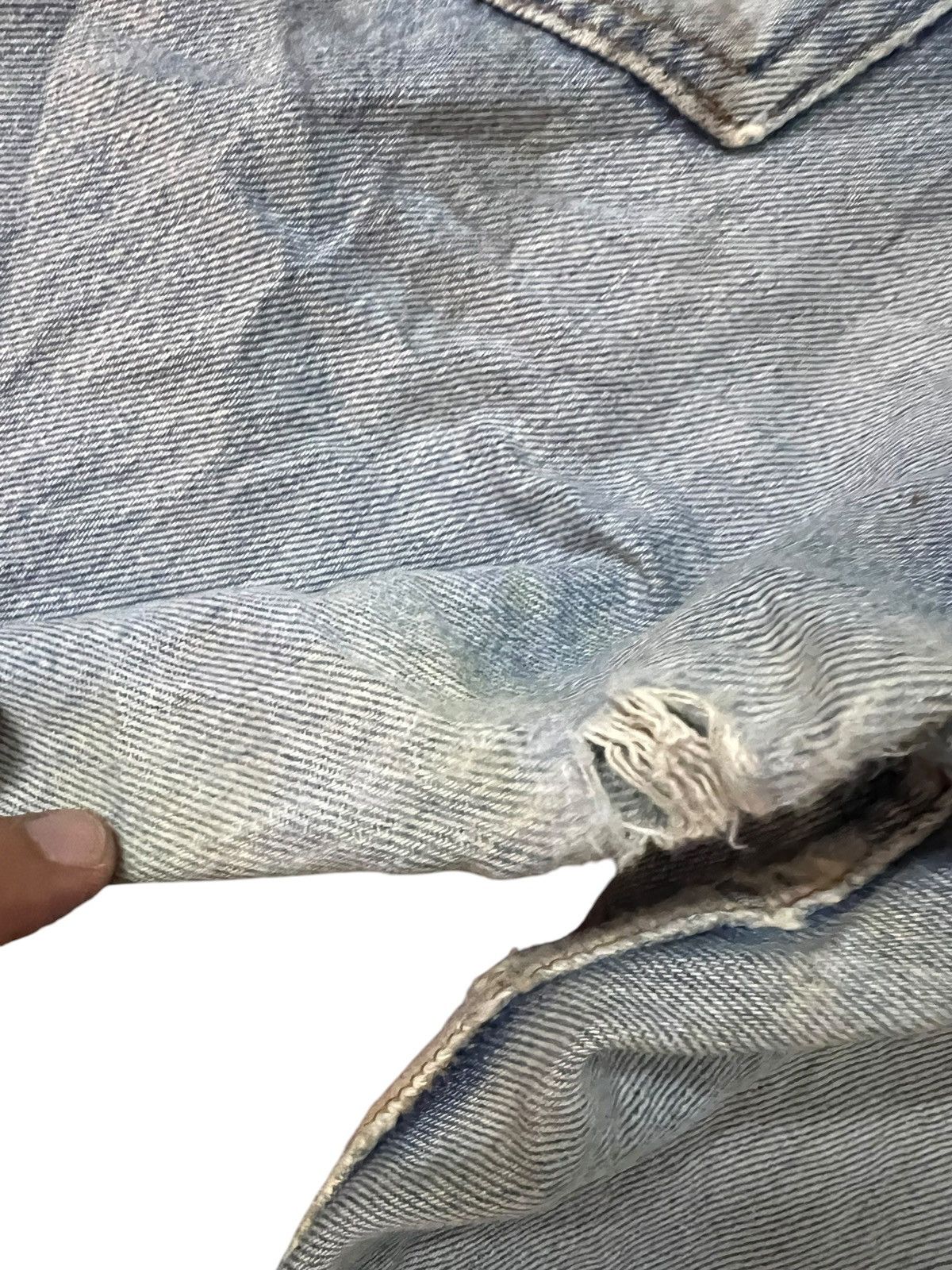 Levi's Vintage Levis 501 Distressed Faded Dirty Jean Size US 28 / EU 44 - 14 Thumbnail