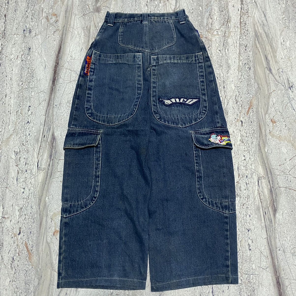 JNCO JNCO FATBOY CARGO PANTS Size US 27 - 1 Thumbnail