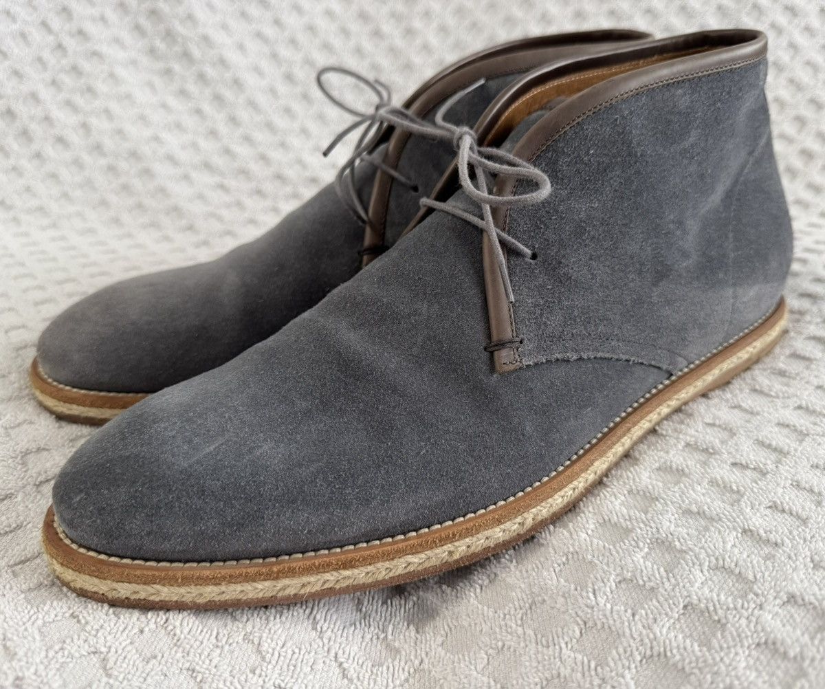 Brooks Brothers Brooks Brothers Made in Italy Suede Chukka Boots (BB4) US 10 Size US 10 / EU 43 - 1 Thumbnail