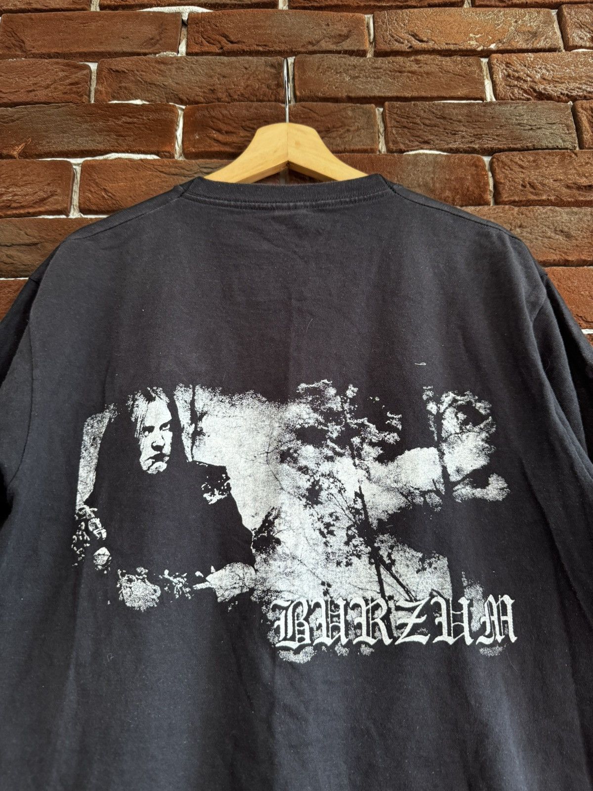 Band Tees Burzum Filosofem Black Metal Tshirt Rare Print Vintage L Size US L / EU 52-54 / 3 - 4 Thumbnail