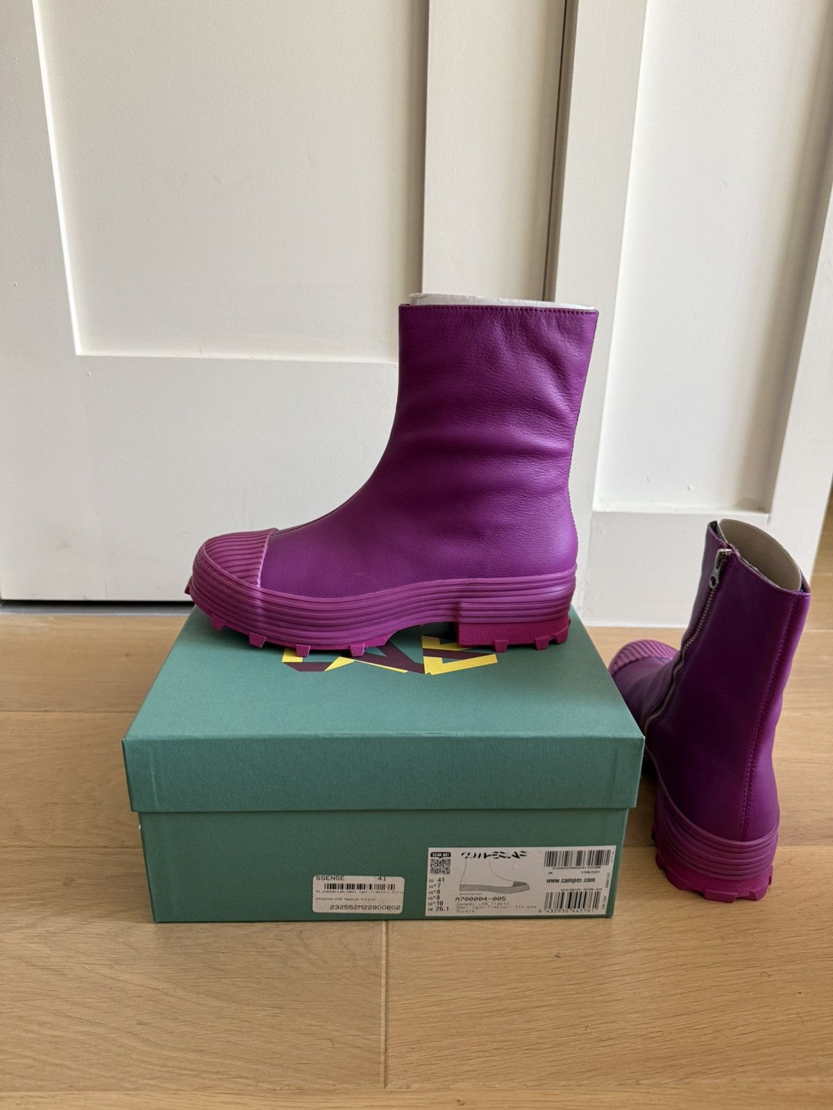 CamperLab Purple Traktori Boots Size US 8 / EU 41 - 6 Thumbnail