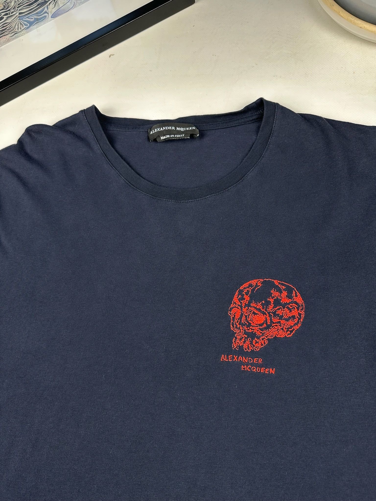 Alexander McQueen Alexander McQueen Long Sleeve skull Size US L / EU 52-54 / 3 - 3 Thumbnail