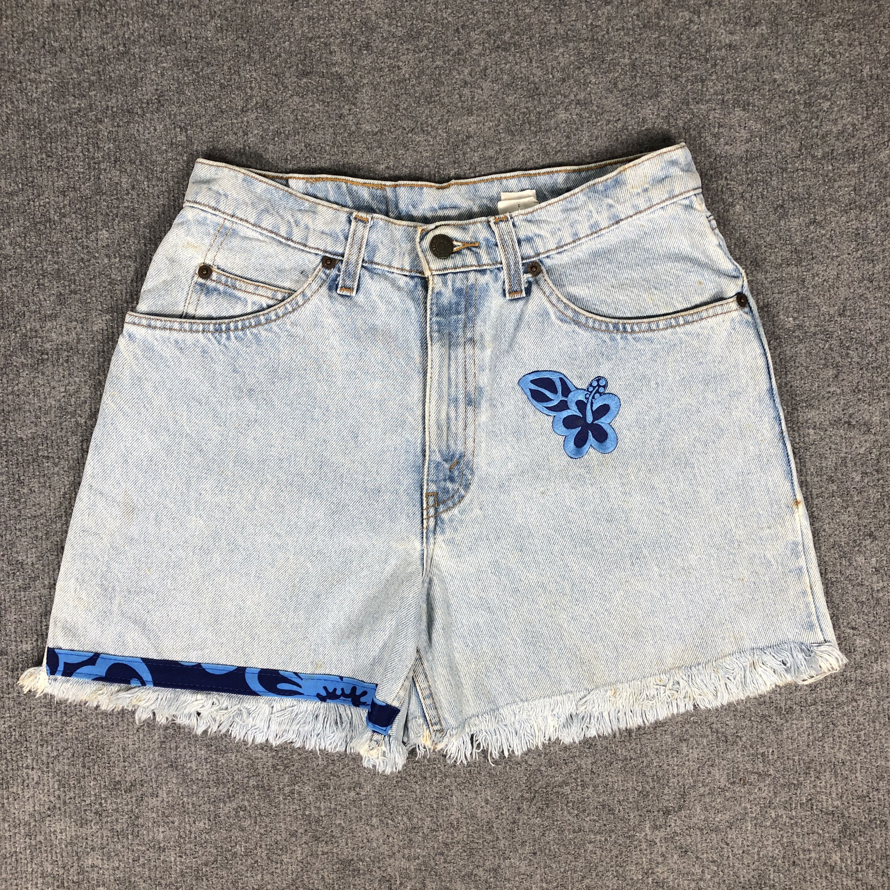 Levi's × Vintage Womens 90s Vintage Levis 560 Jeans Short Pants L892W Size 29" - 1 Thumbnail