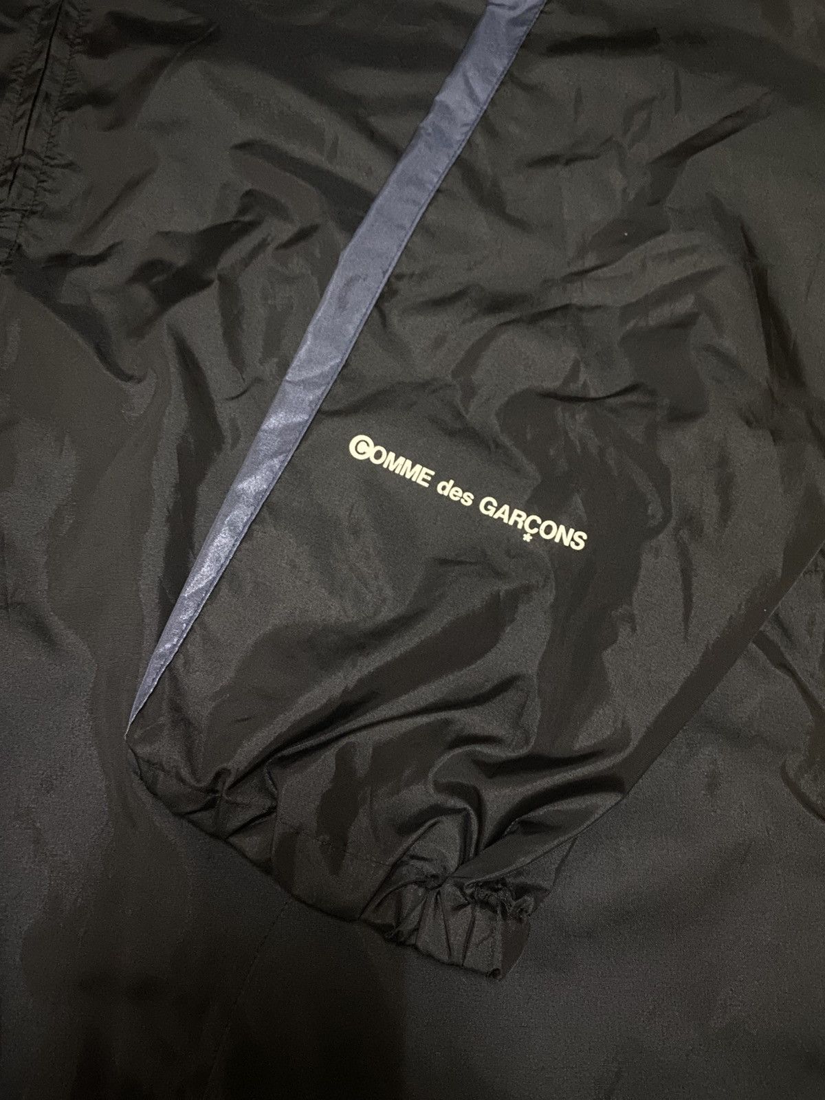 Comme des Garcons Vintage AD 1993 Comme Des Garcons CDG Half Zipper Raincoat Size US M / EU 48-50 / 2 - 6 Thumbnail