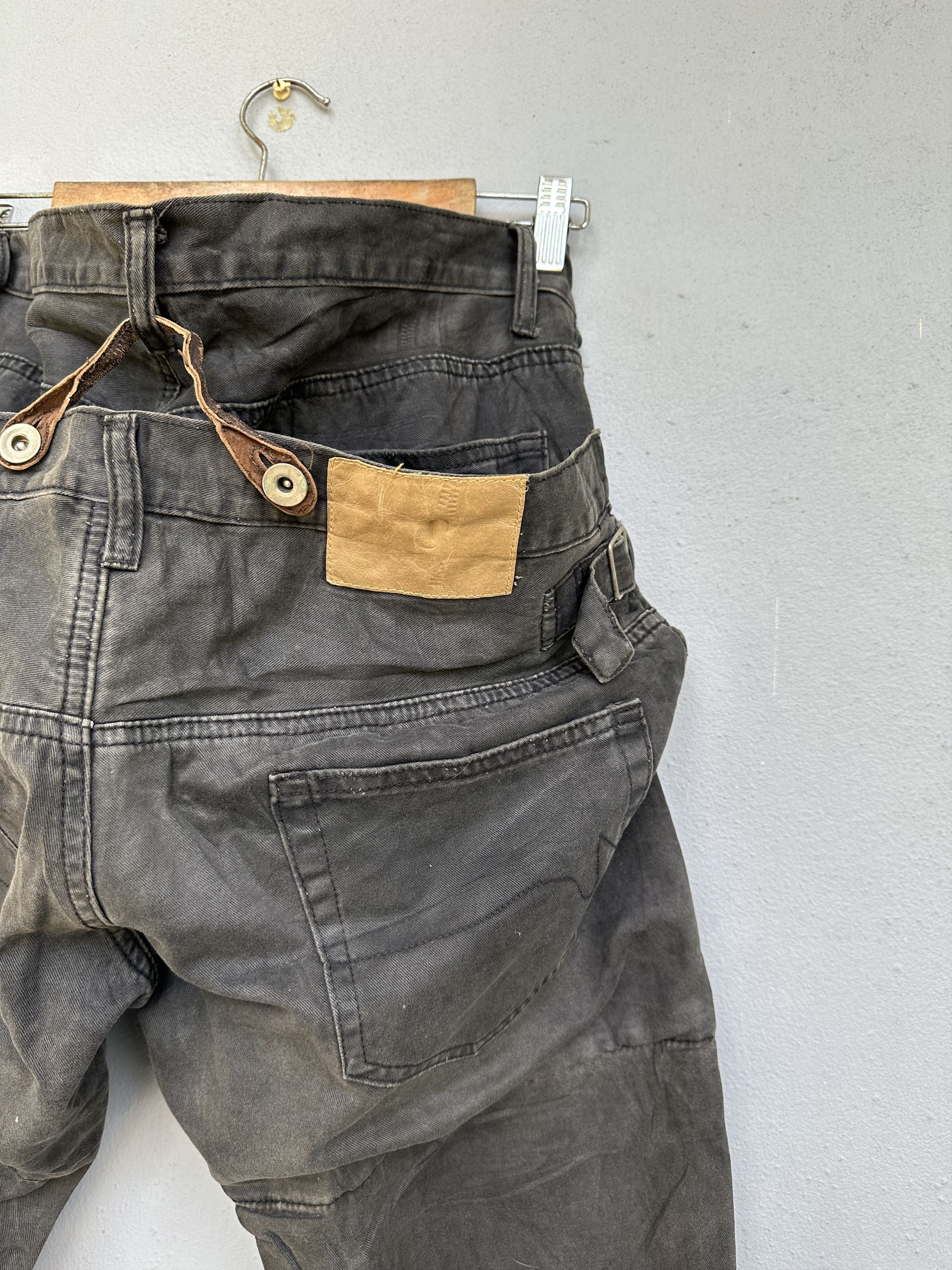 Japanese Brand Rare Savignac De Denim Double Waist Seditionaries Distressed Size US 32 / EU 48 - 21 Thumbnail