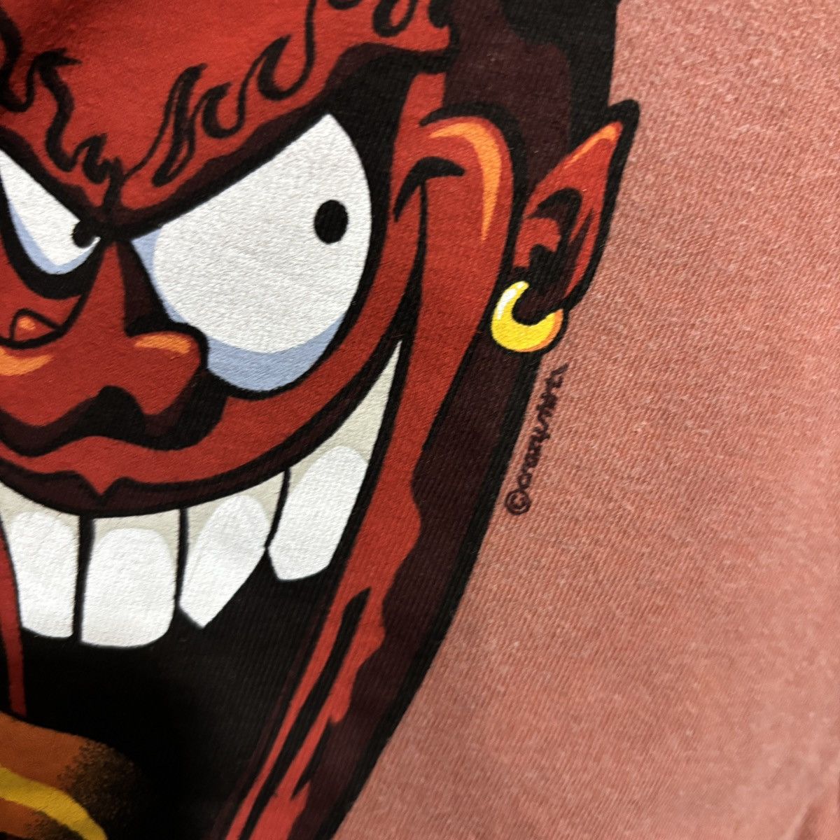 Japanese Brand Vtg crazy shirt Chile Dyed Tshirt Size US M / EU 48-50 / 2 - 5 Thumbnail