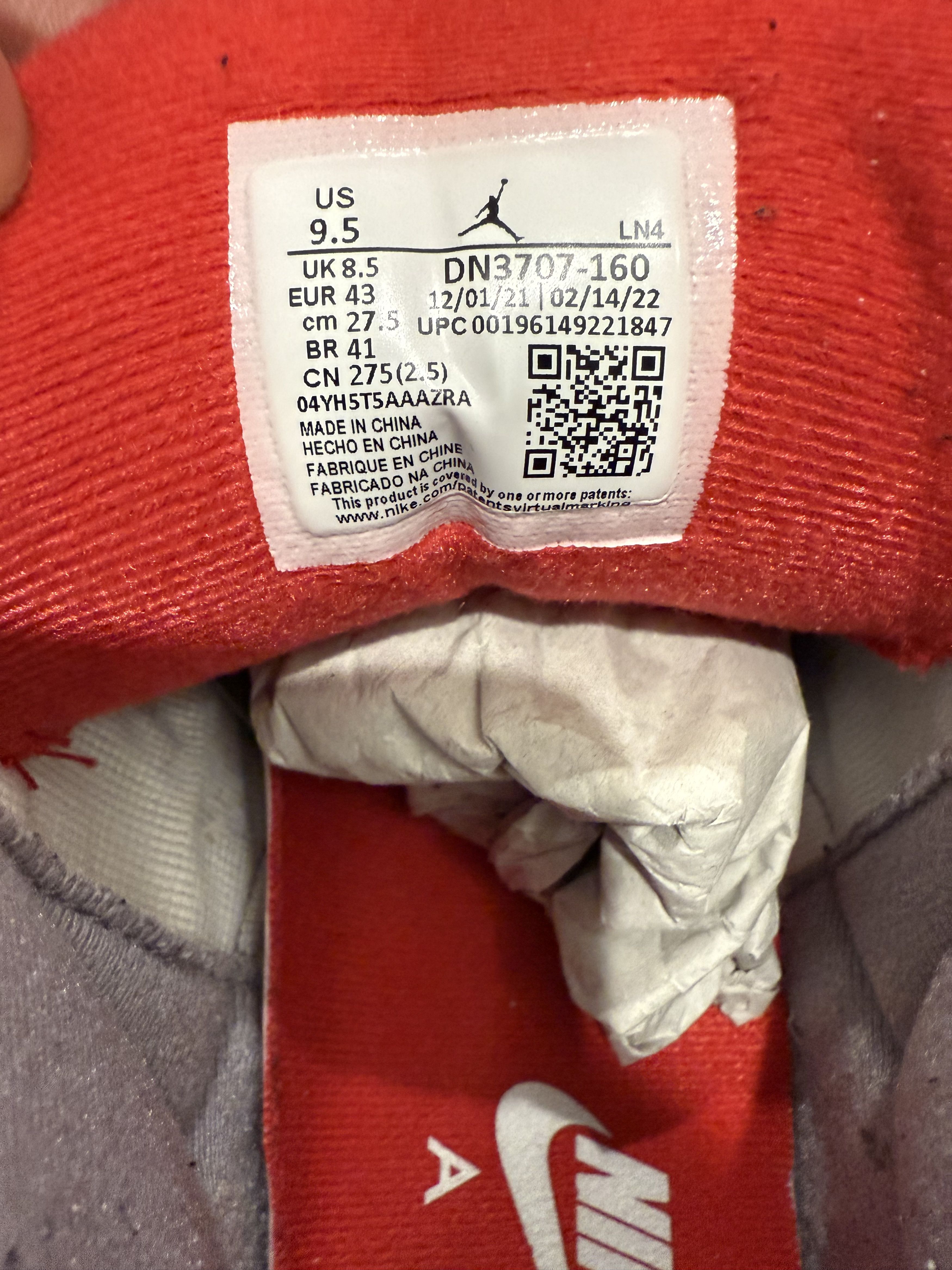 Jordan Brand Air Jordan 3 Retro Fire Red (2022) DN3707-160 US Men's 9.5 Size US 9.5 / EU 42-43 - 7 Thumbnail